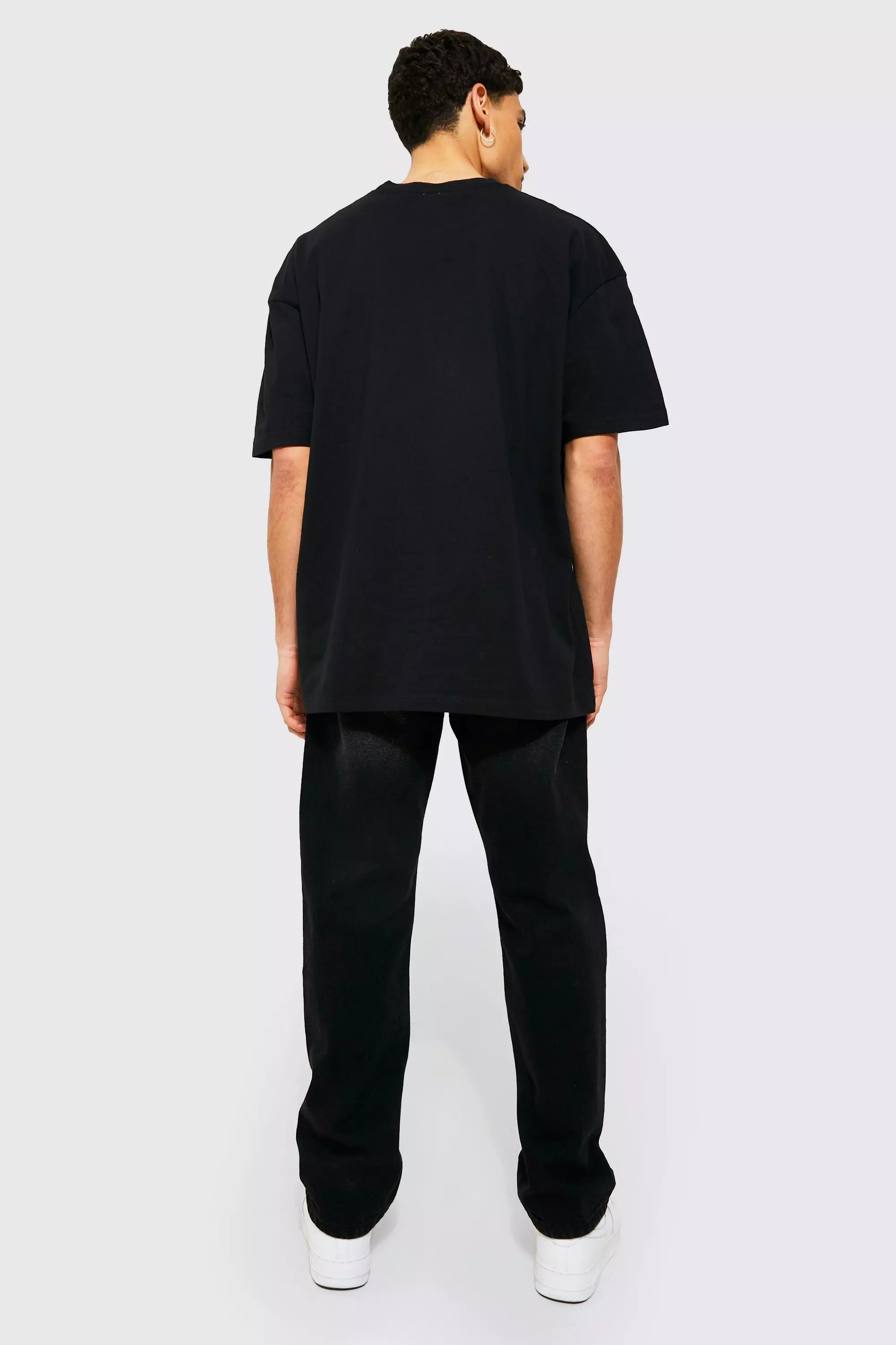 Oversized Gelicenseerd Black Panther T-Shirt alternatieve afbeelding