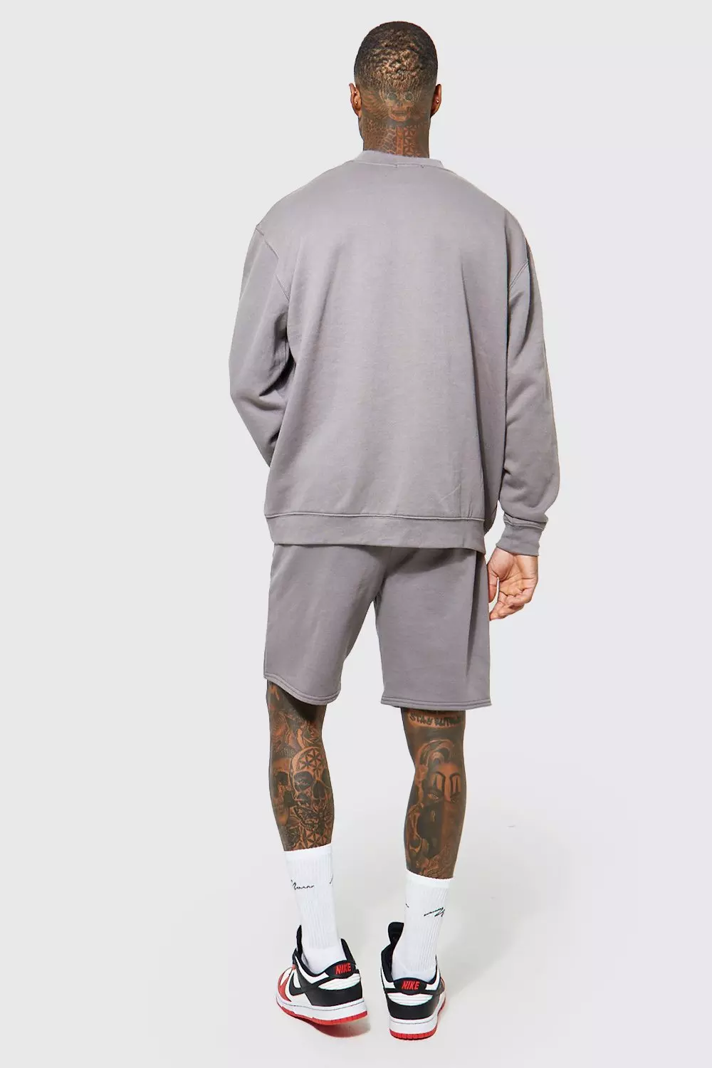 COZY WORLDWIDE * BBY TECHBOI 3 LAYER NYLON TRACKSUIT 送関込 Oversized Official Worldwide Short Tracksuit | boohooMAN USA