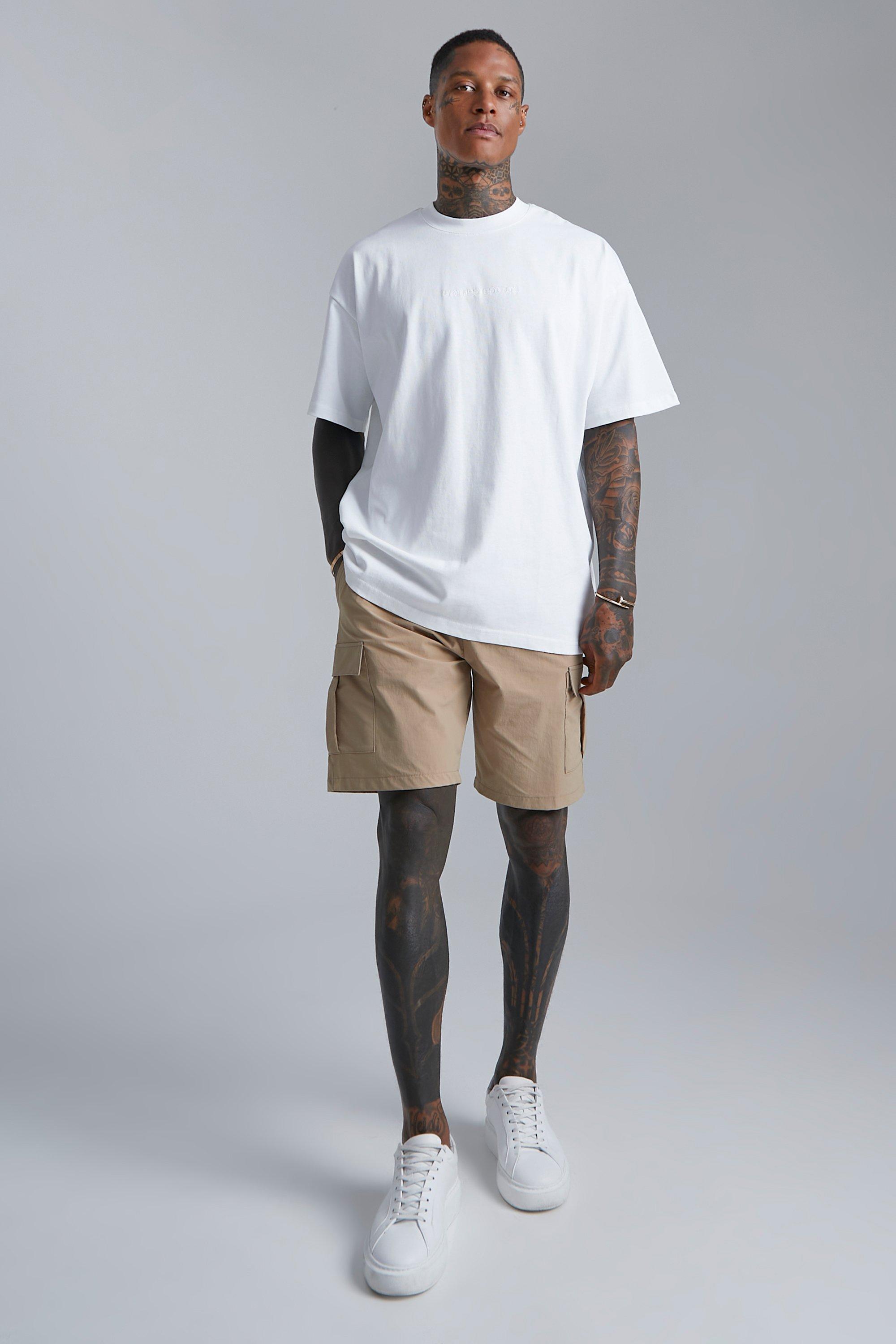 Oversized t shirt hot sale with shorts