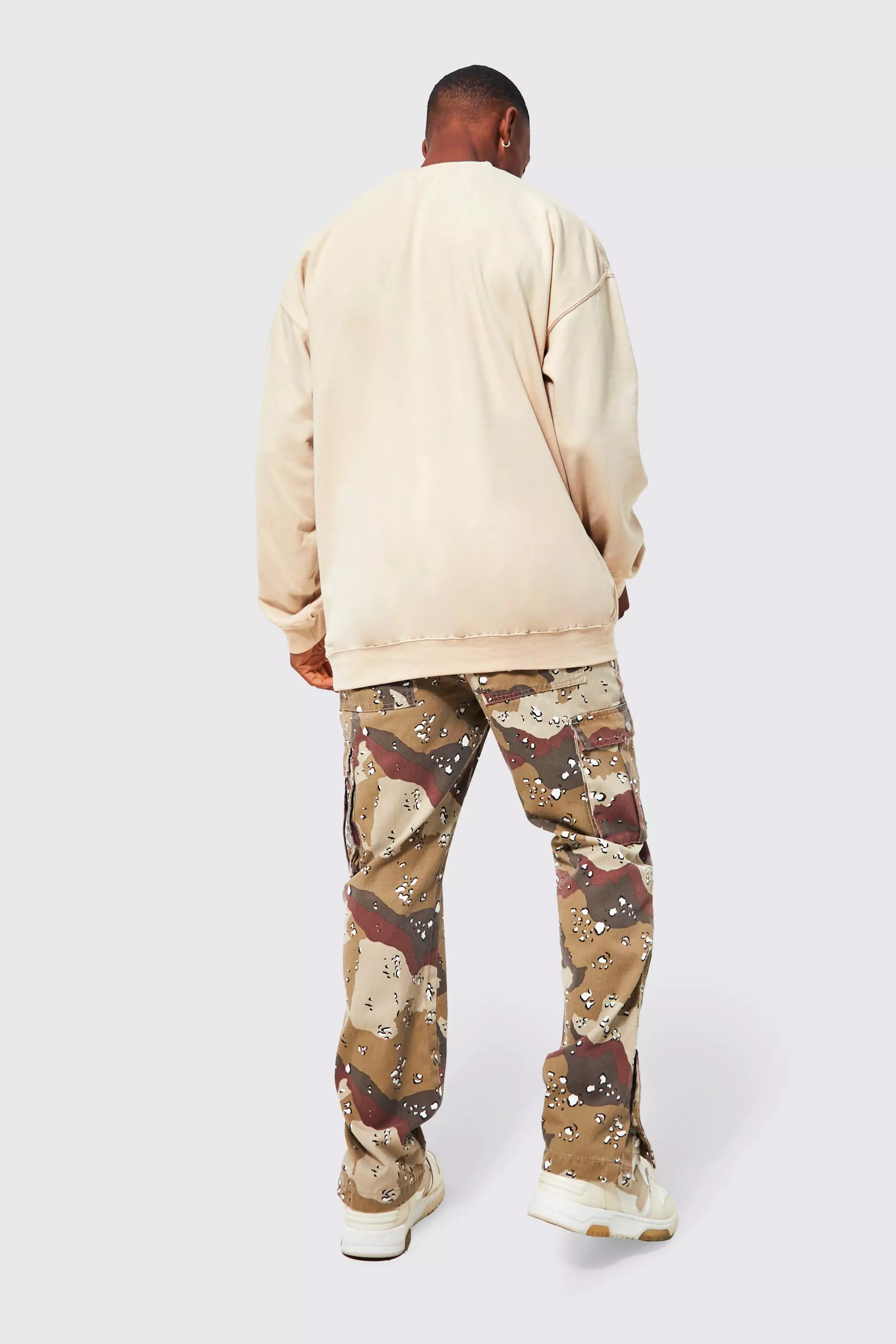 Ofcl Homme Oversized Jersey Bomber Jacket | boohooMAN USA