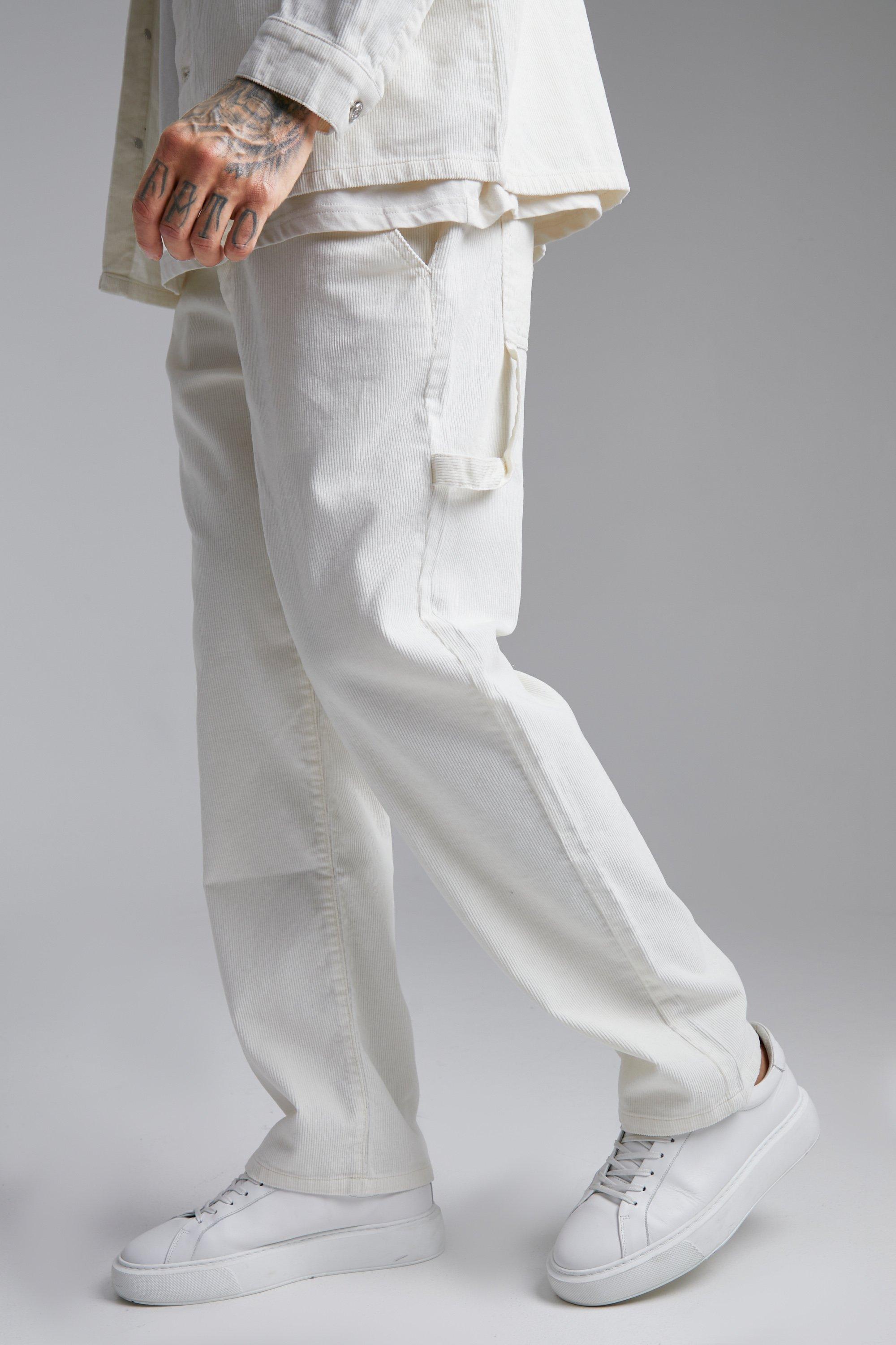 Relaxed Fit Cord Carpenter Trouser