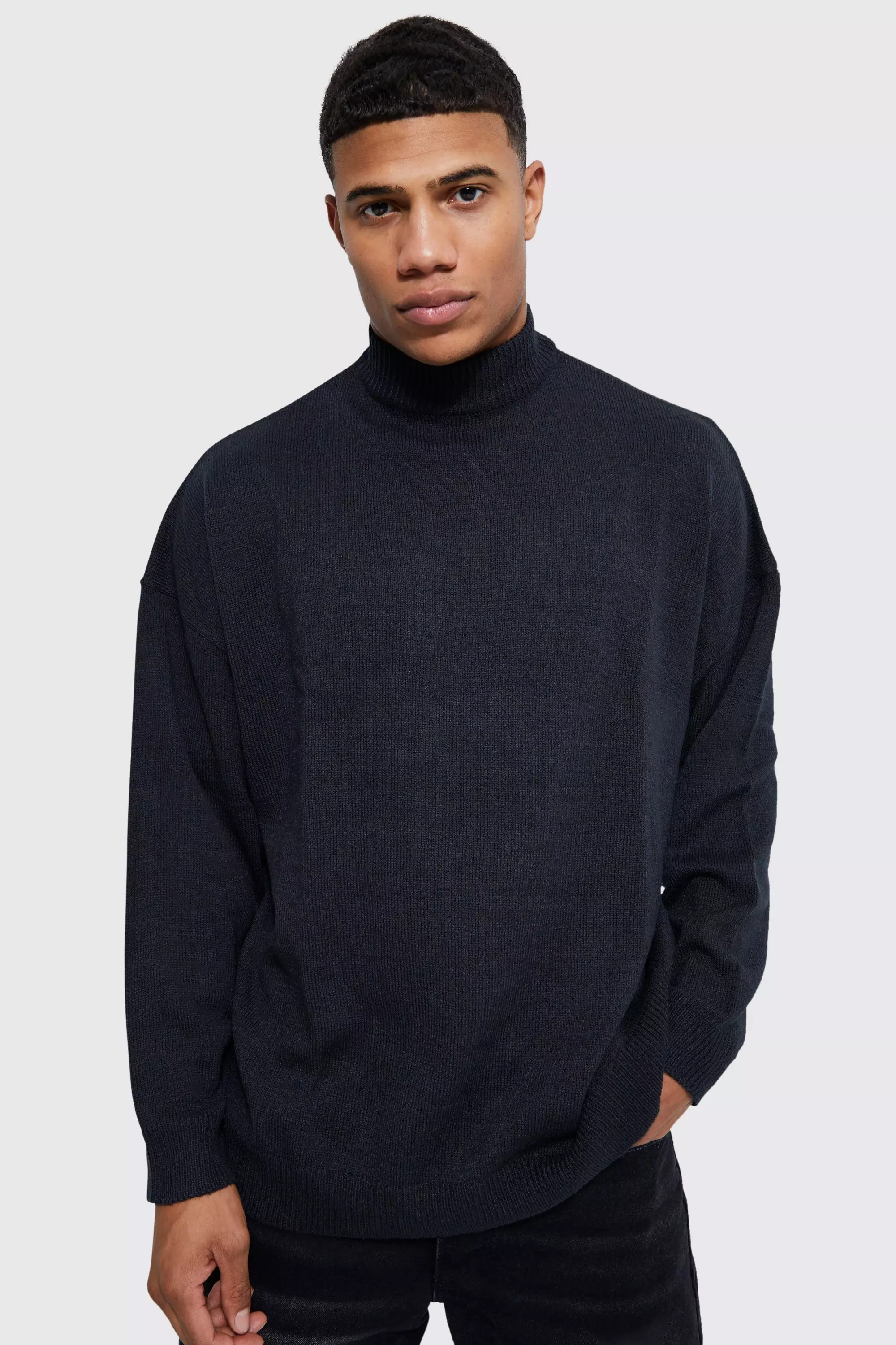 Oversized funnel neck sweater best sale