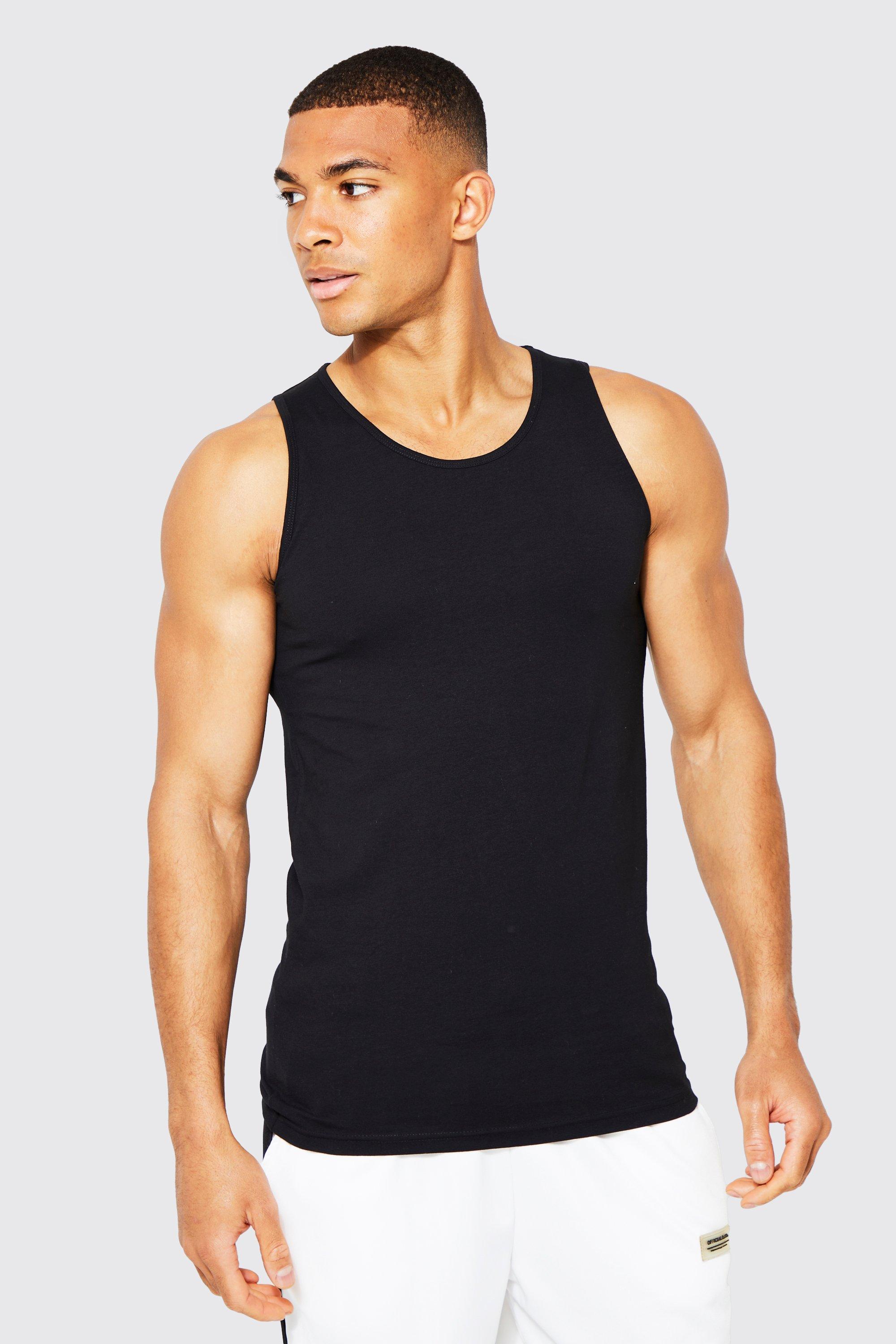 Mens Vests | Mens Tank Tops | Mens Sleveless Shirts | boohooMAN UK