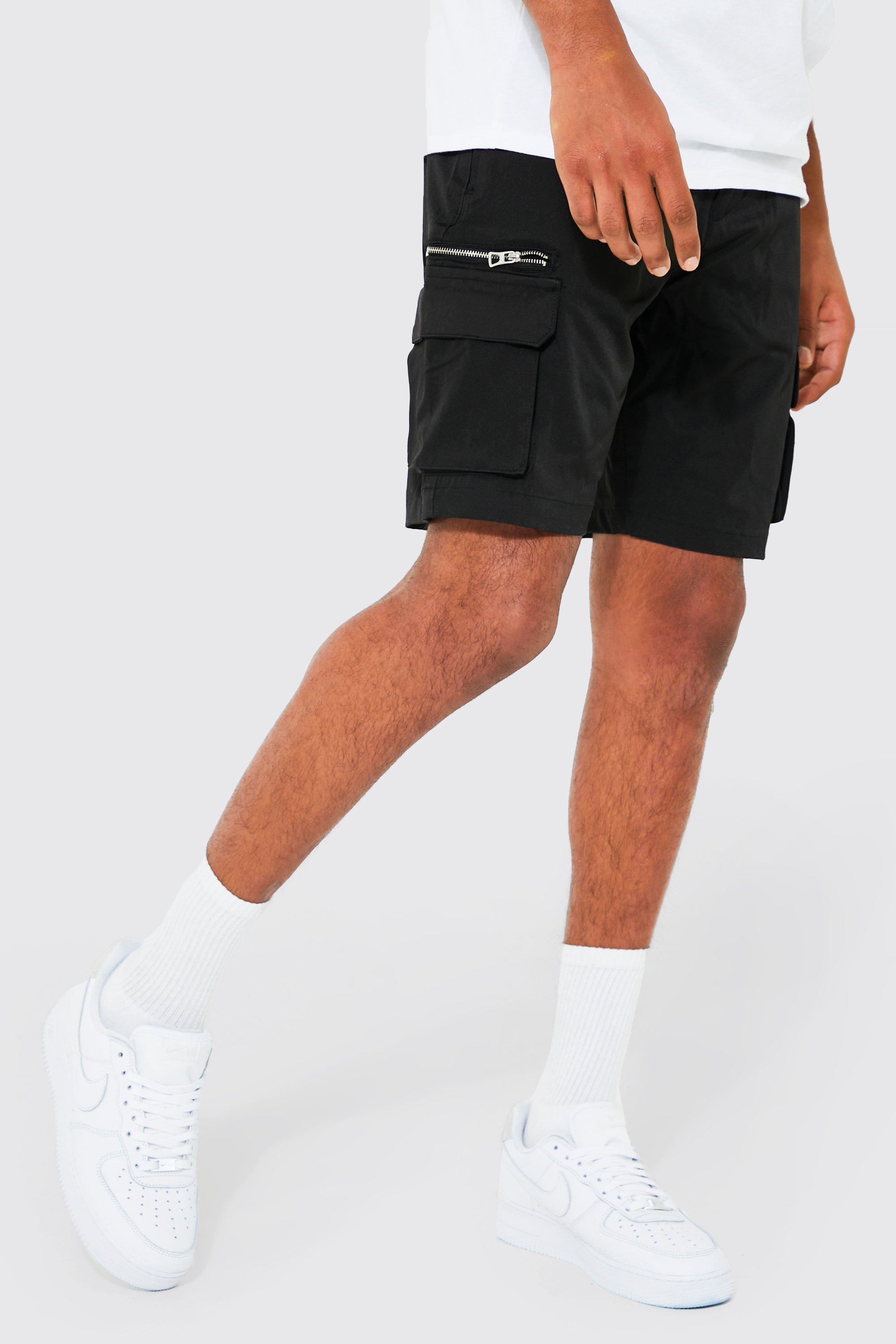 Boohooman store cargo shorts