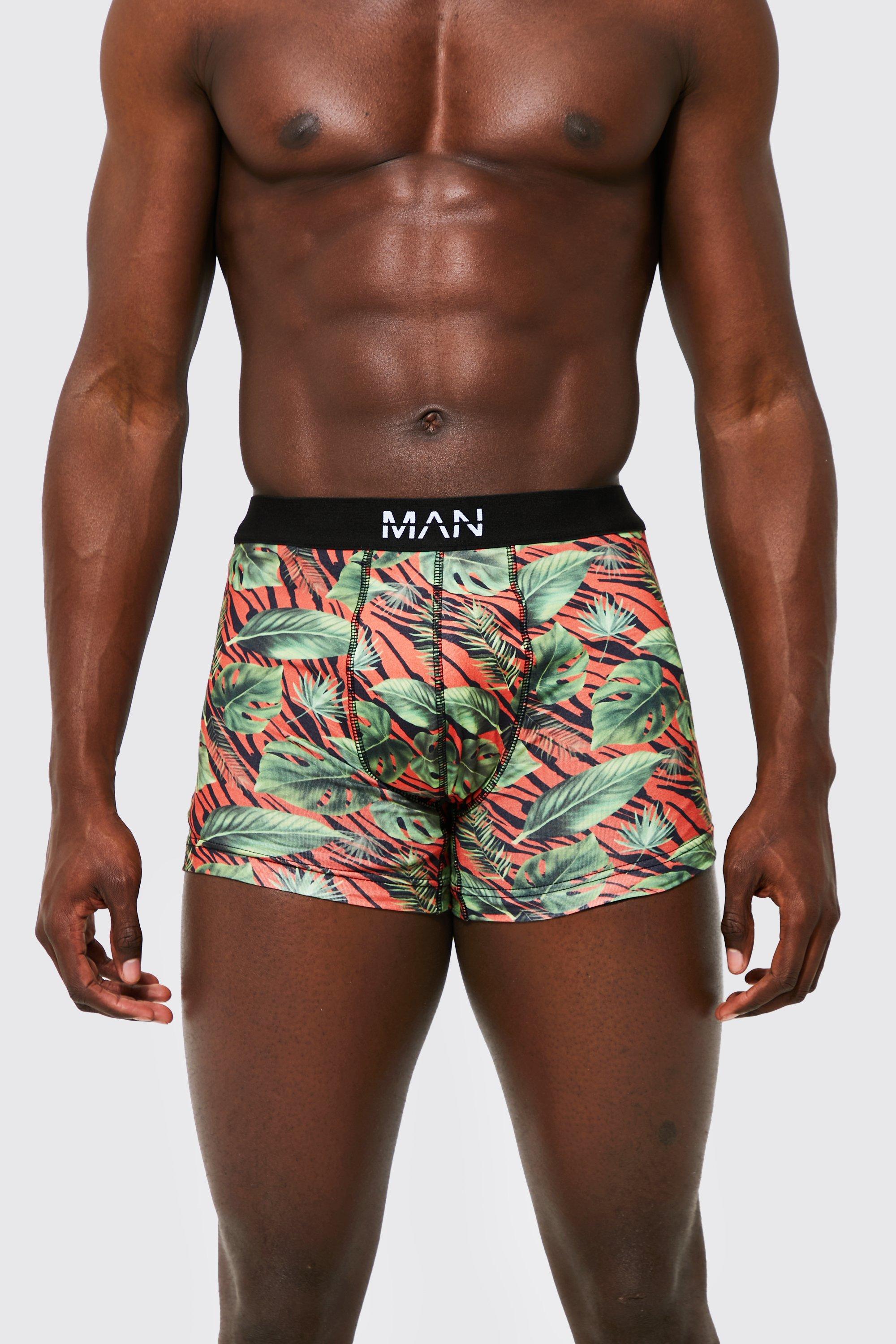 ondersteuning keten uitlokken Tijgerprint Boxer Met Print | boohooMAN