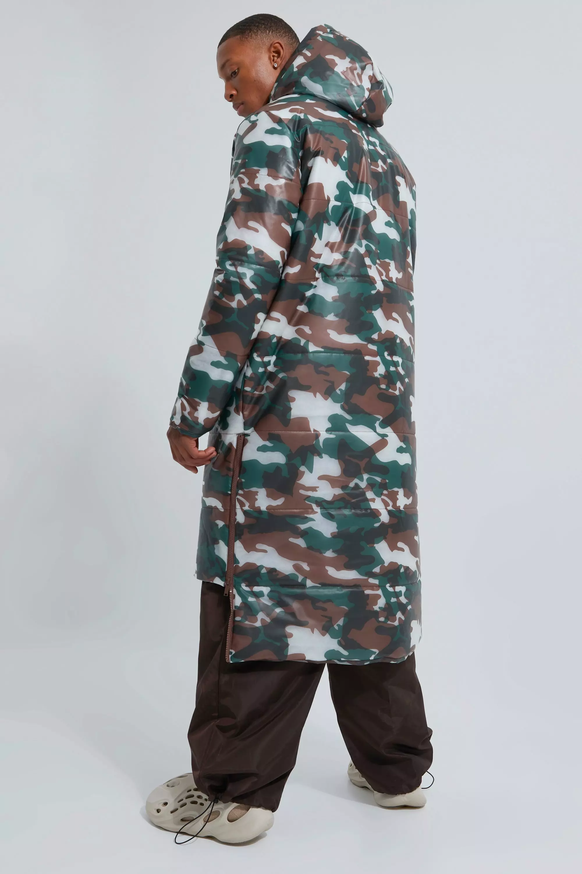 Transparente Camouflage Steppjacke, Multi alternatives Bild