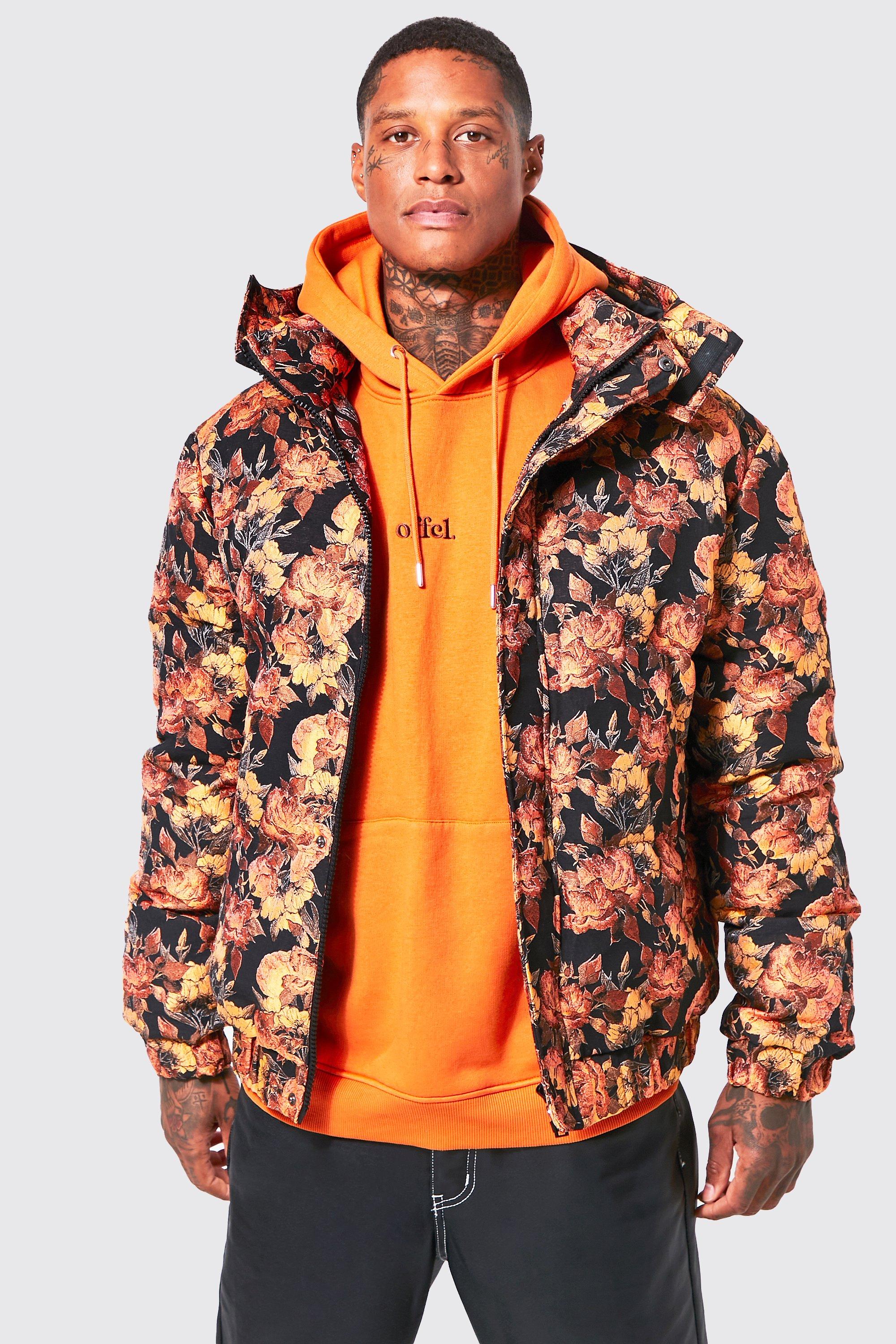 Puma windbreaker 2024 orange camo