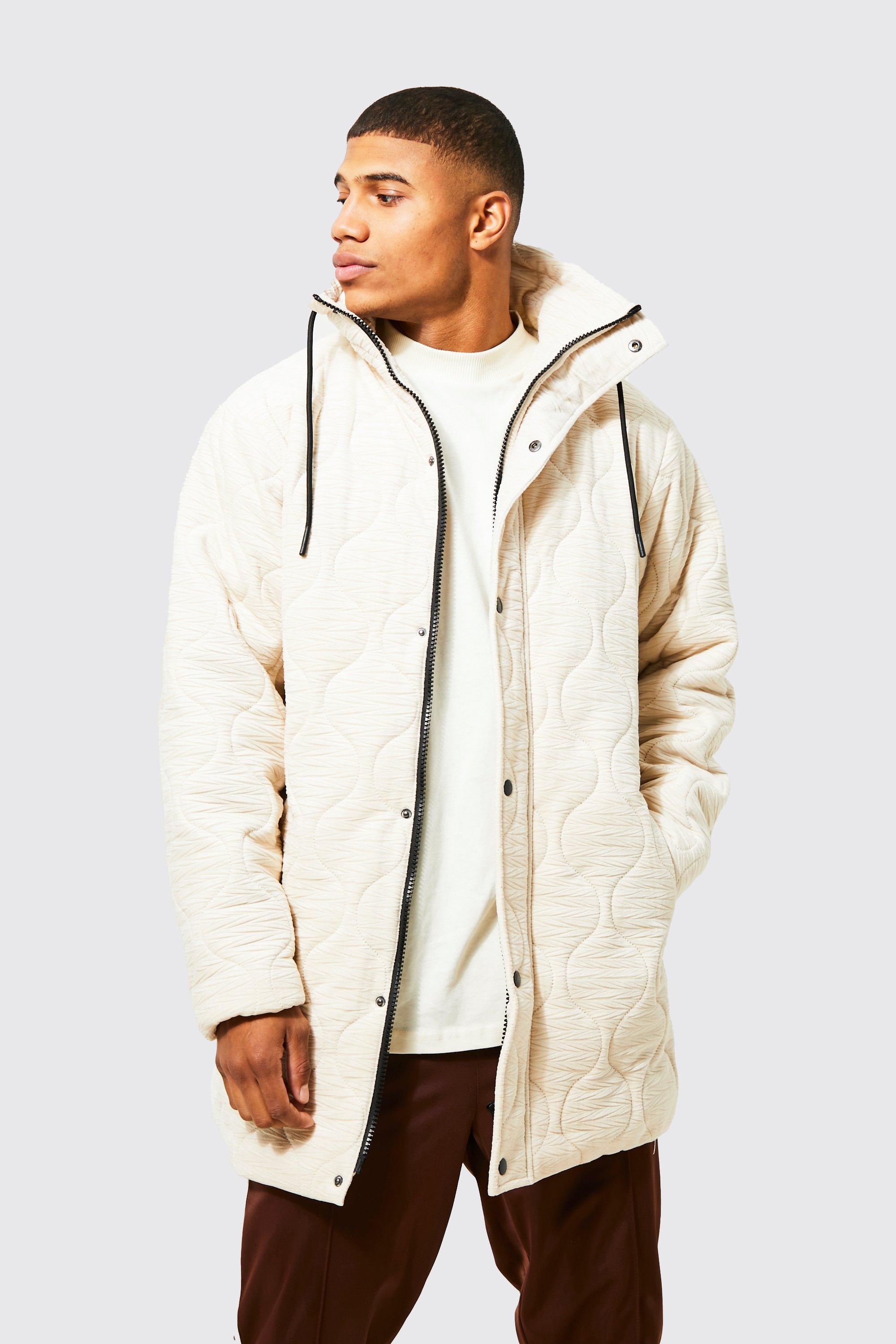 FOREVER 21 Beige Puffer Coats & Jackets