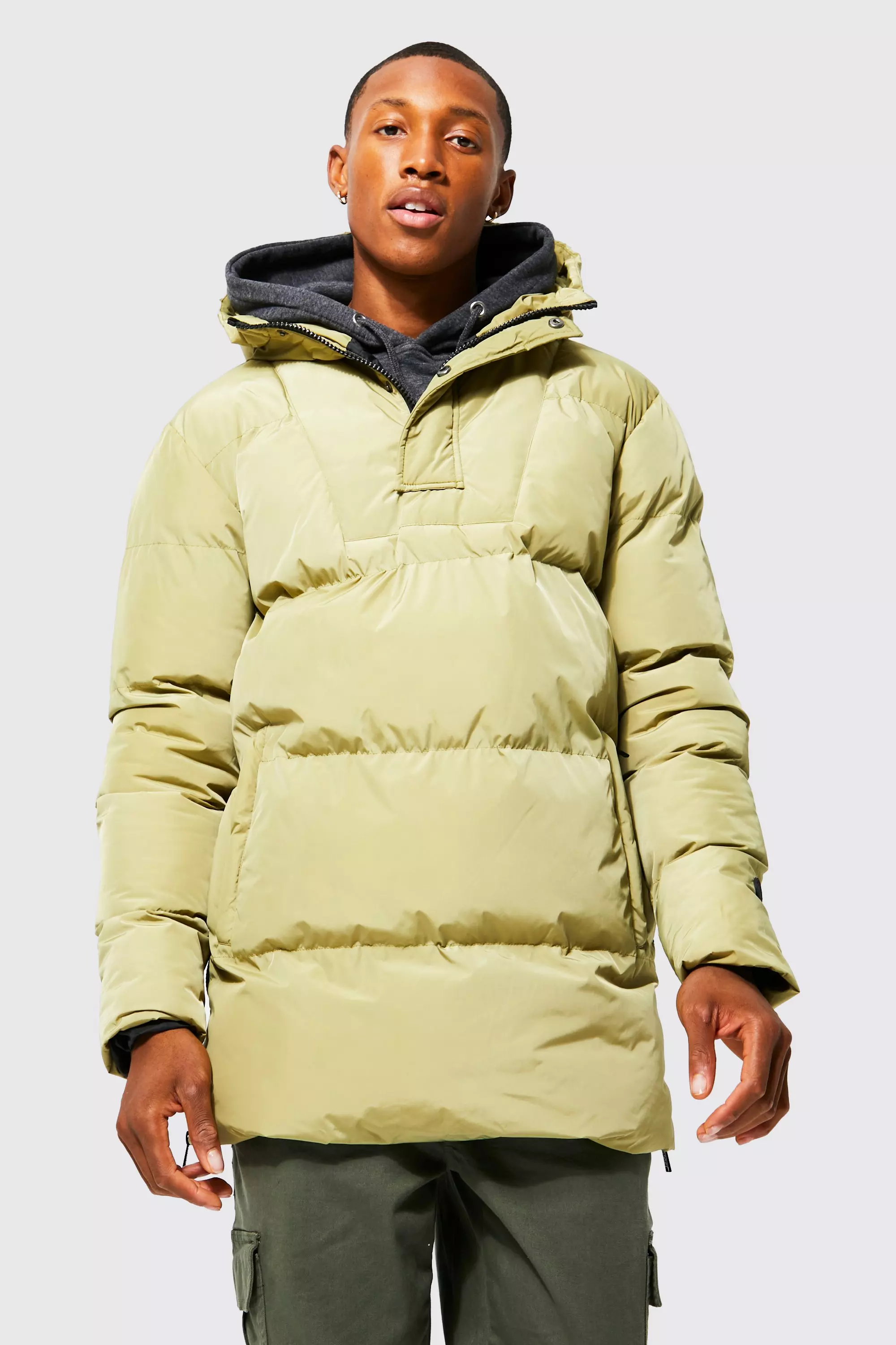 Overhead Mid Length Puffer Lime