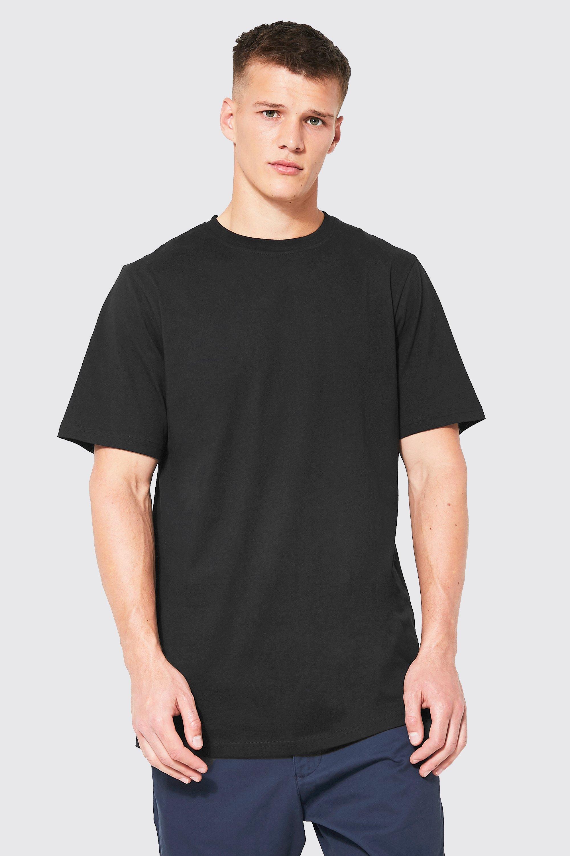 boohooMAN Tall Basic Crew Neck T-Shirt