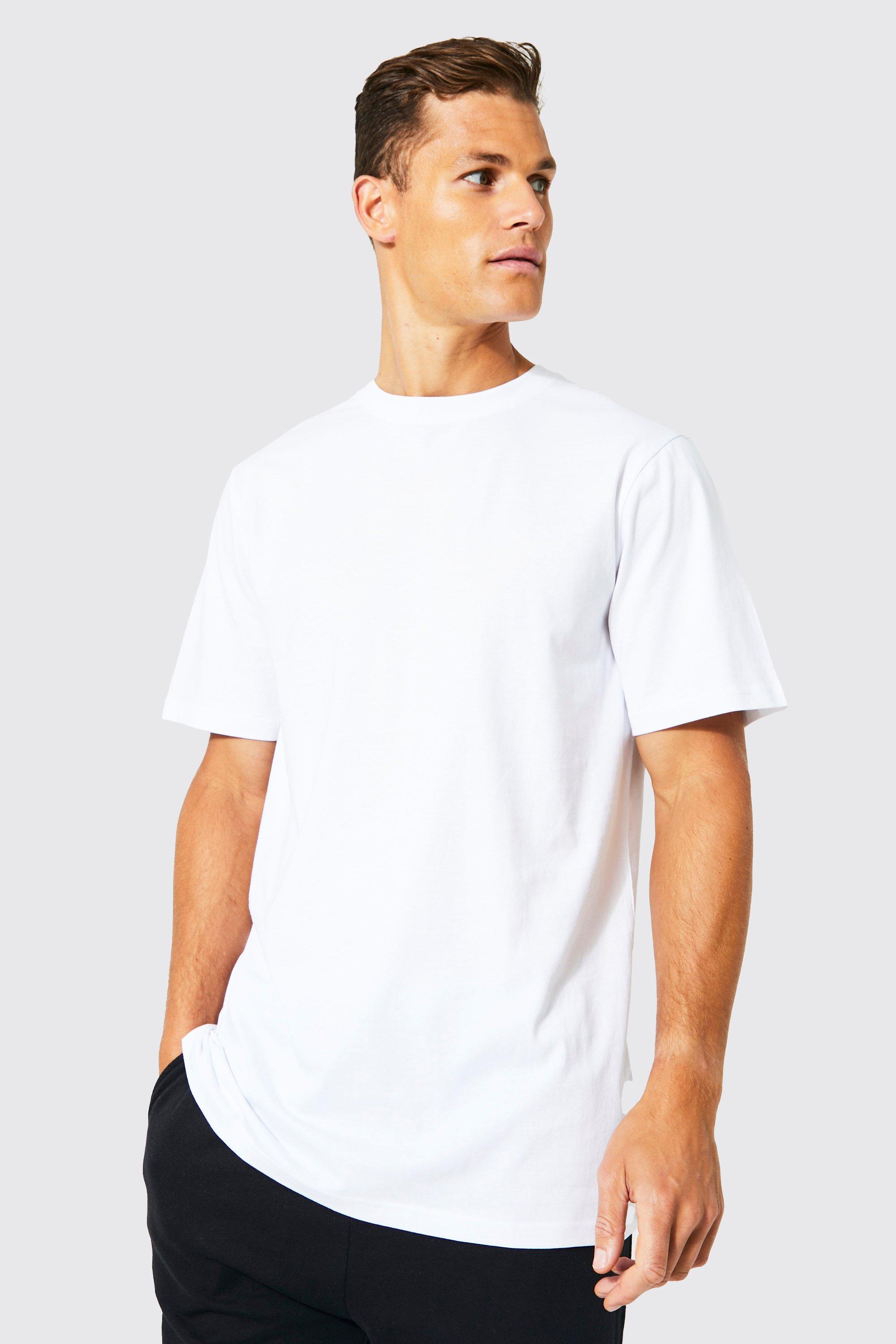 boohooMAN Tall Basic Crew Neck T-Shirt