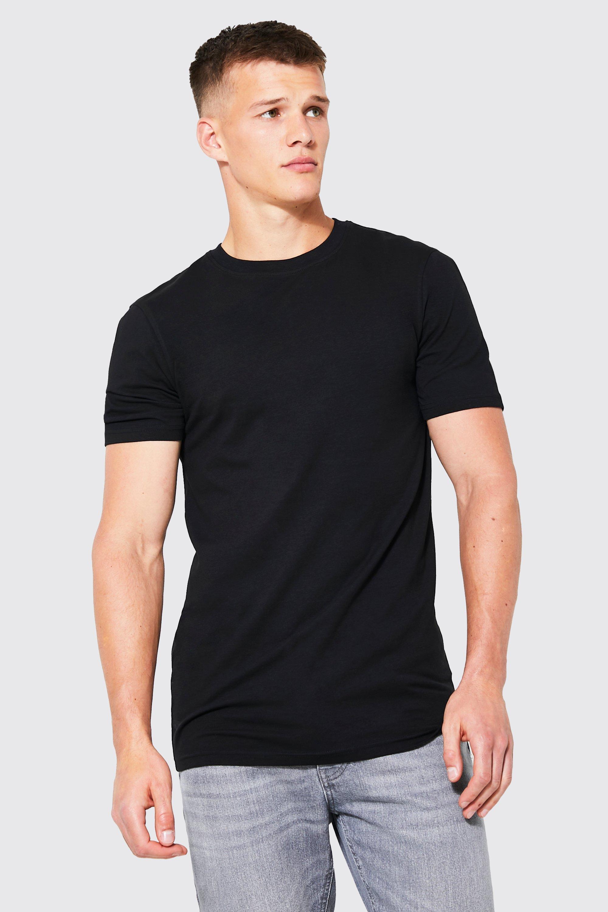 boohooMAN Tall Basic Crew Neck T-Shirt