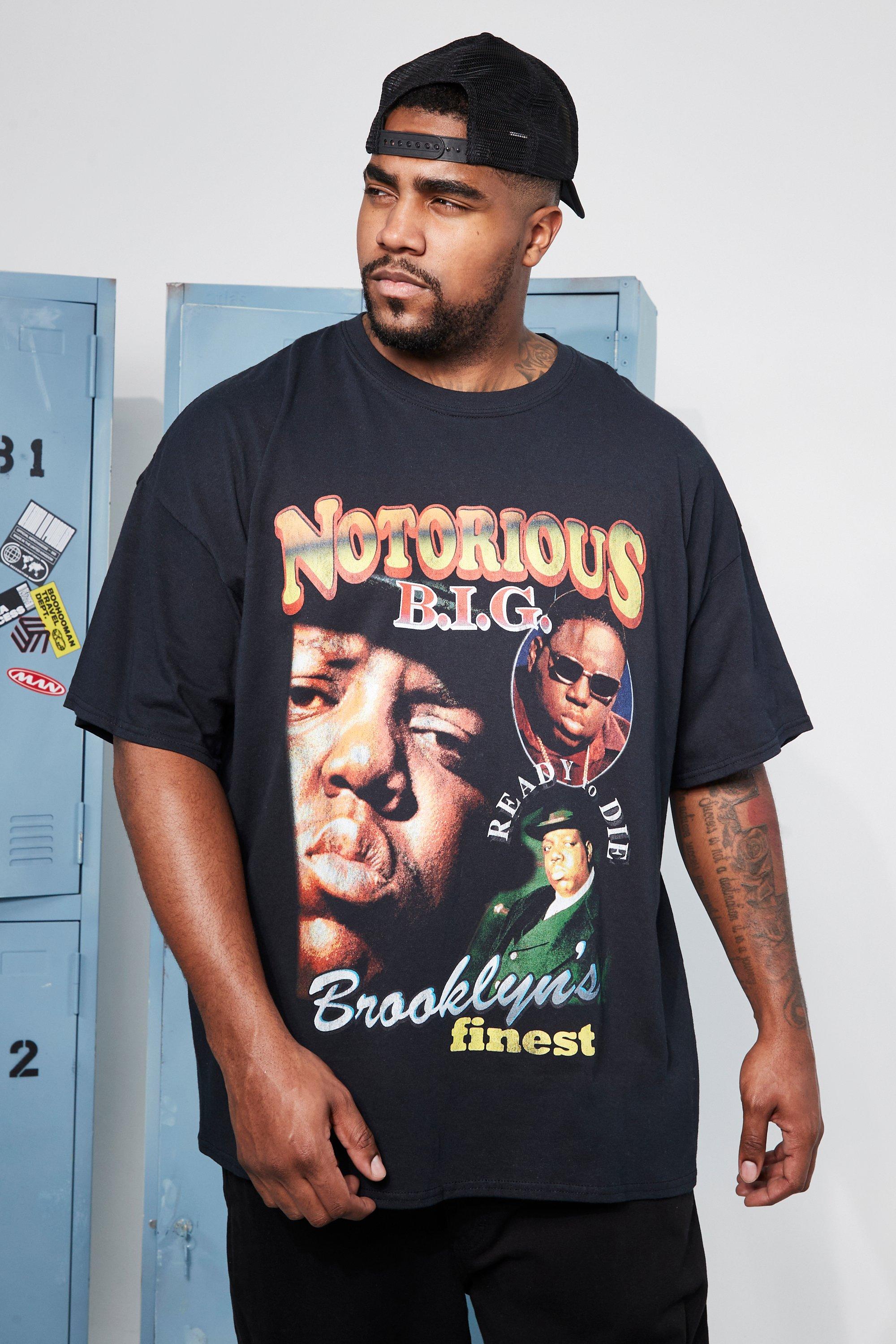 Men Oversized Biggie Smalls T-shirt – RR Custom Prints