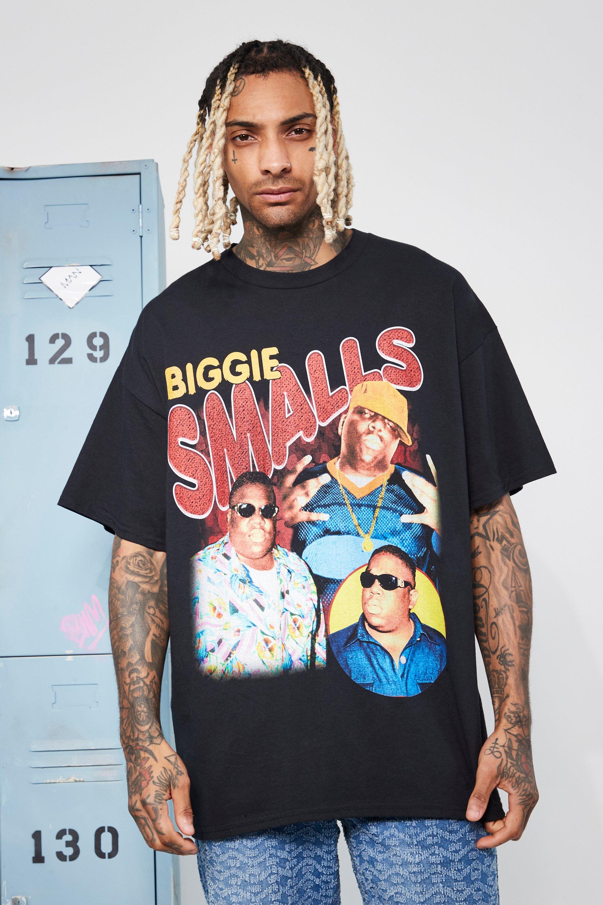 Oversized Vintage Biggy License T-shirt | boohooMAN USA