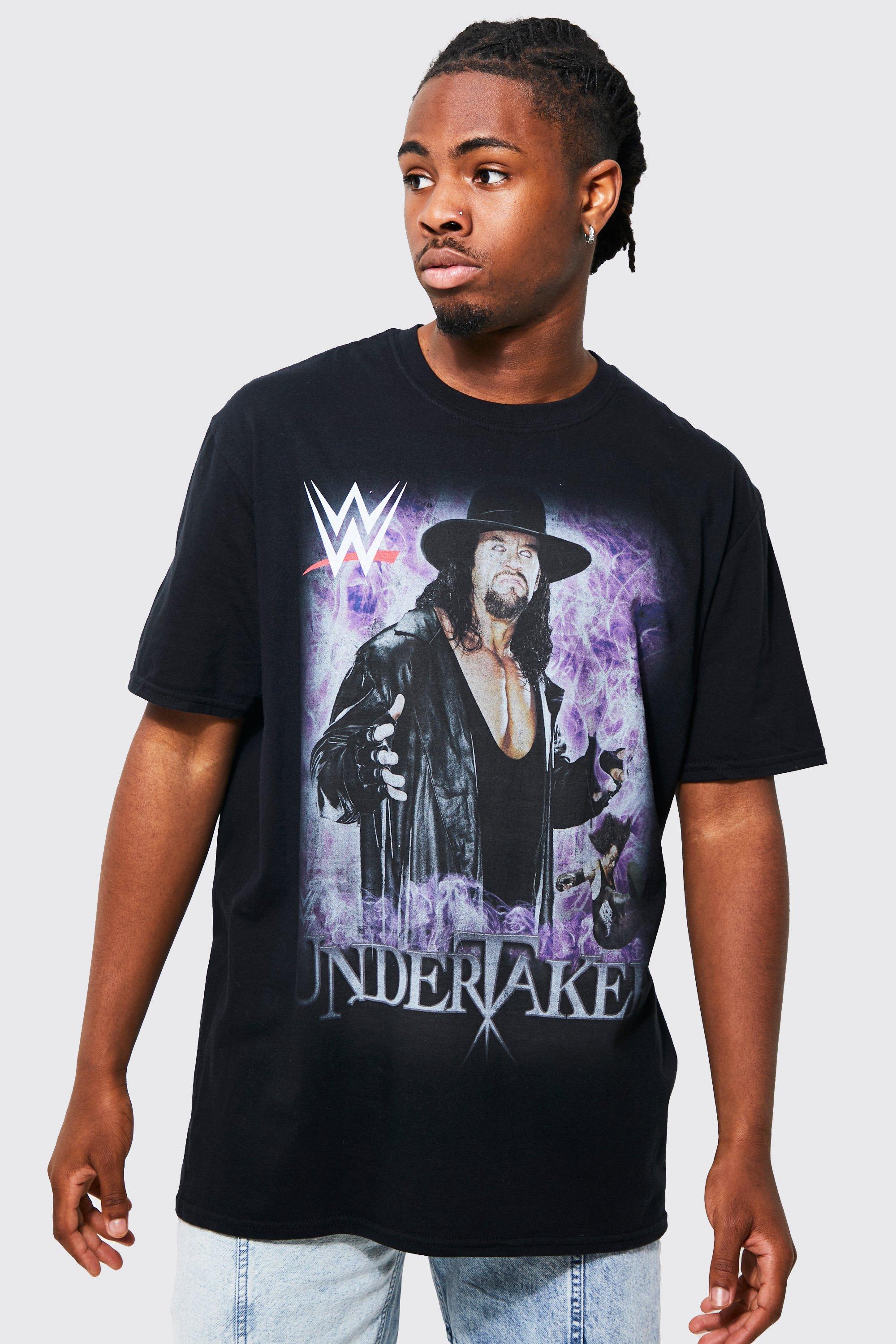 Oversized Wwe Undertaker License T-shirt | boohooMAN