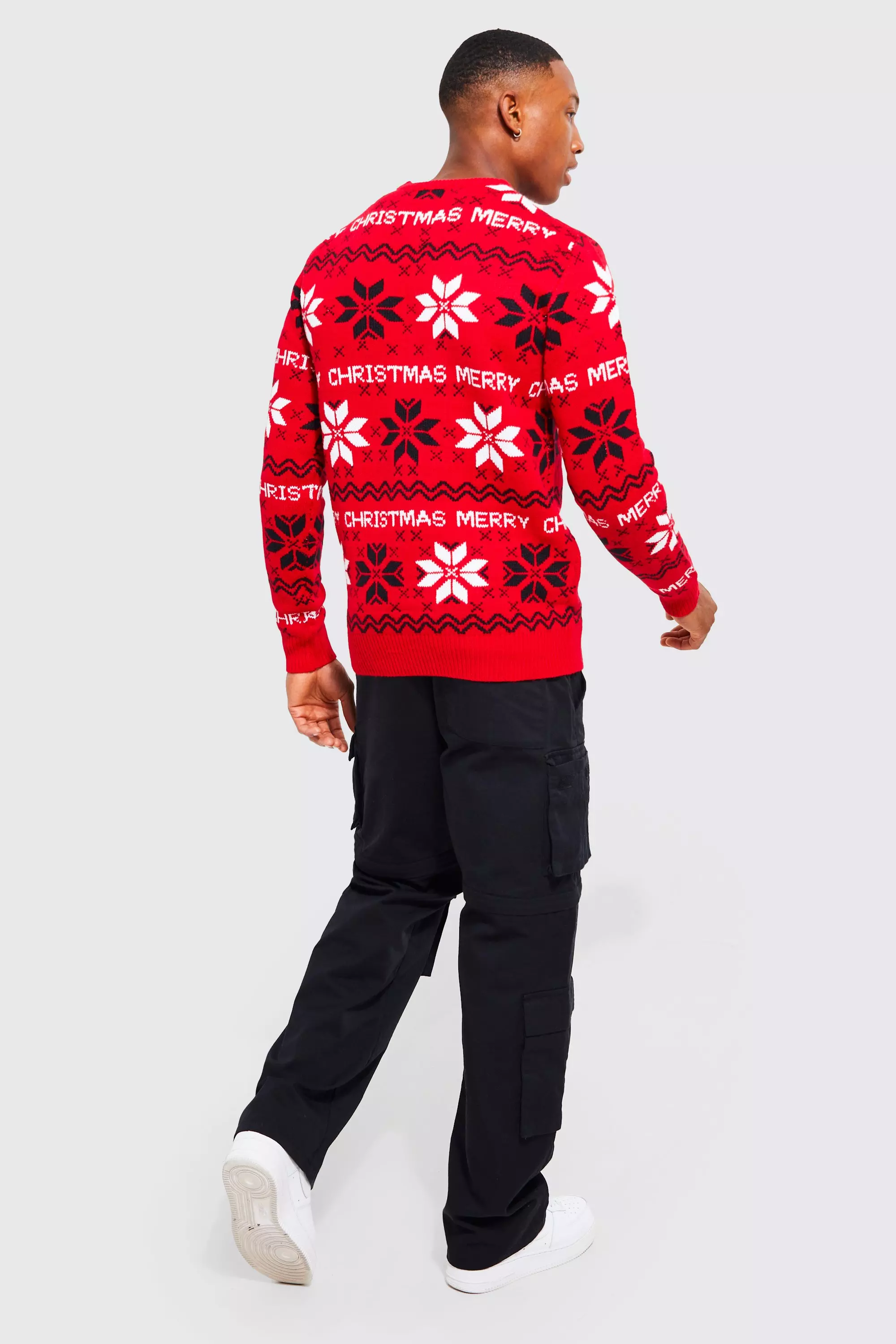 Merry Christmas Weihnachtspullover, Red alternatives Bild