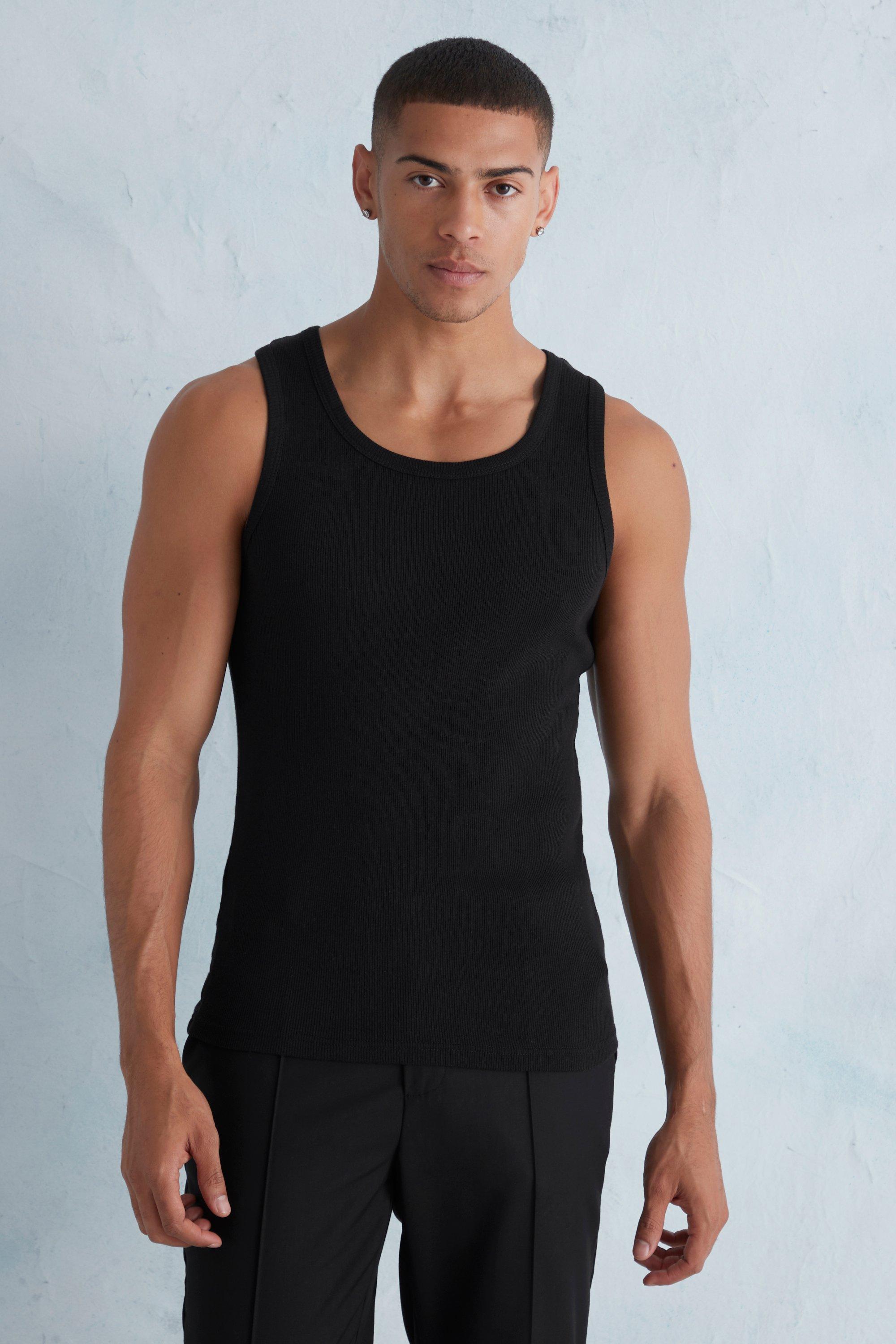 Mens slim fit vests sale