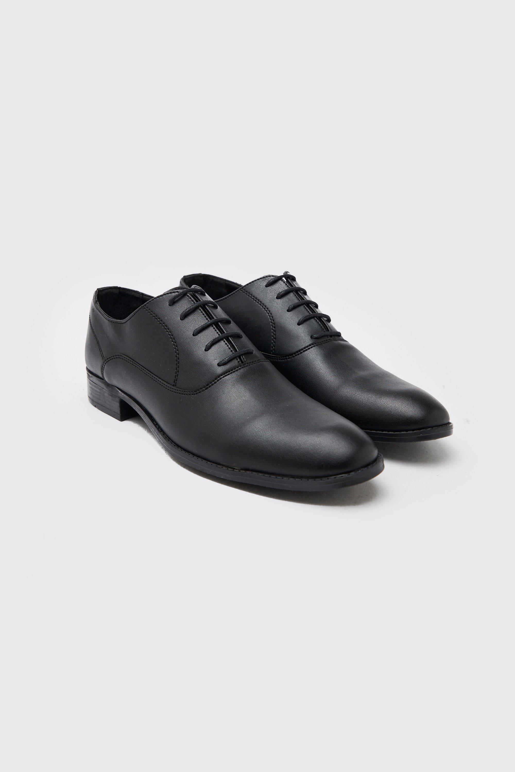 Faux leather hot sale oxfords