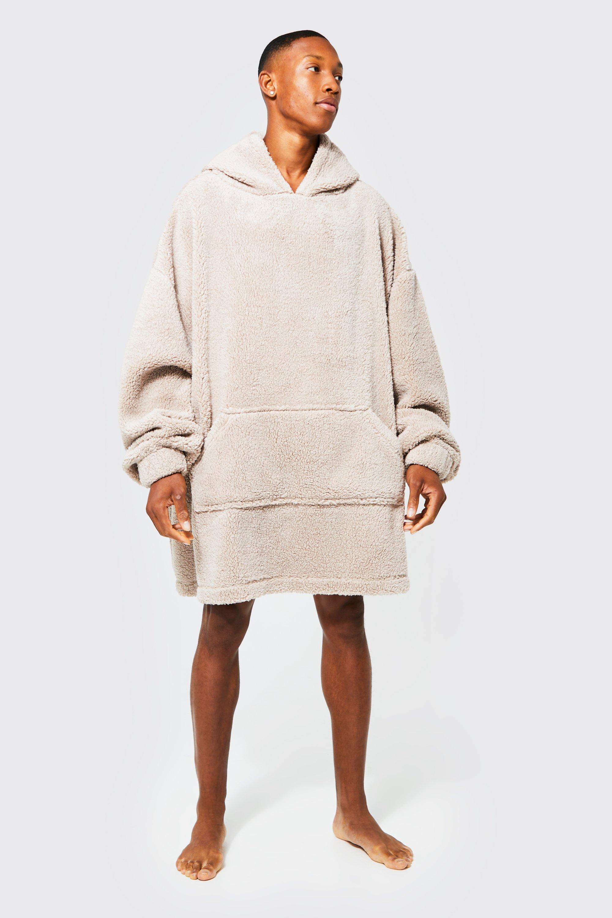 Oversized fuzzy outlet hoodie