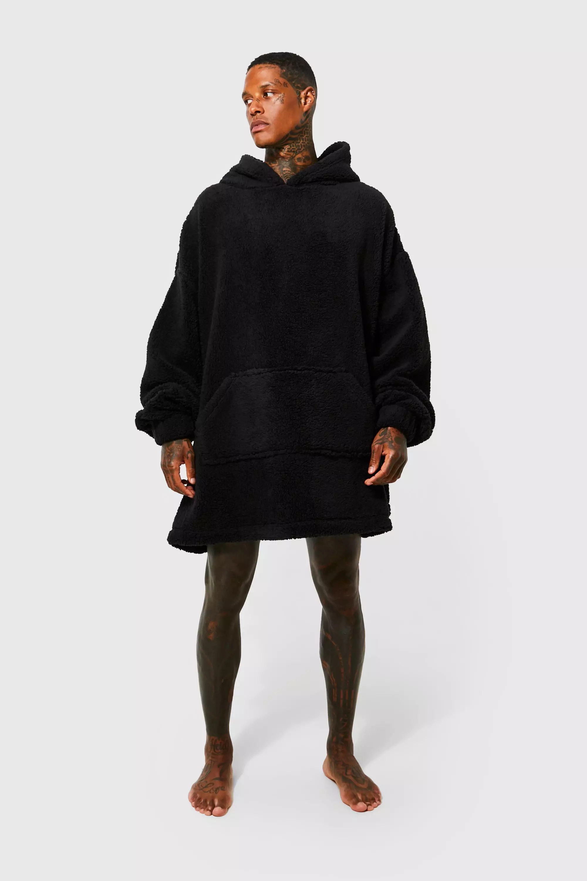 Extreme Oversized Hoodie Black