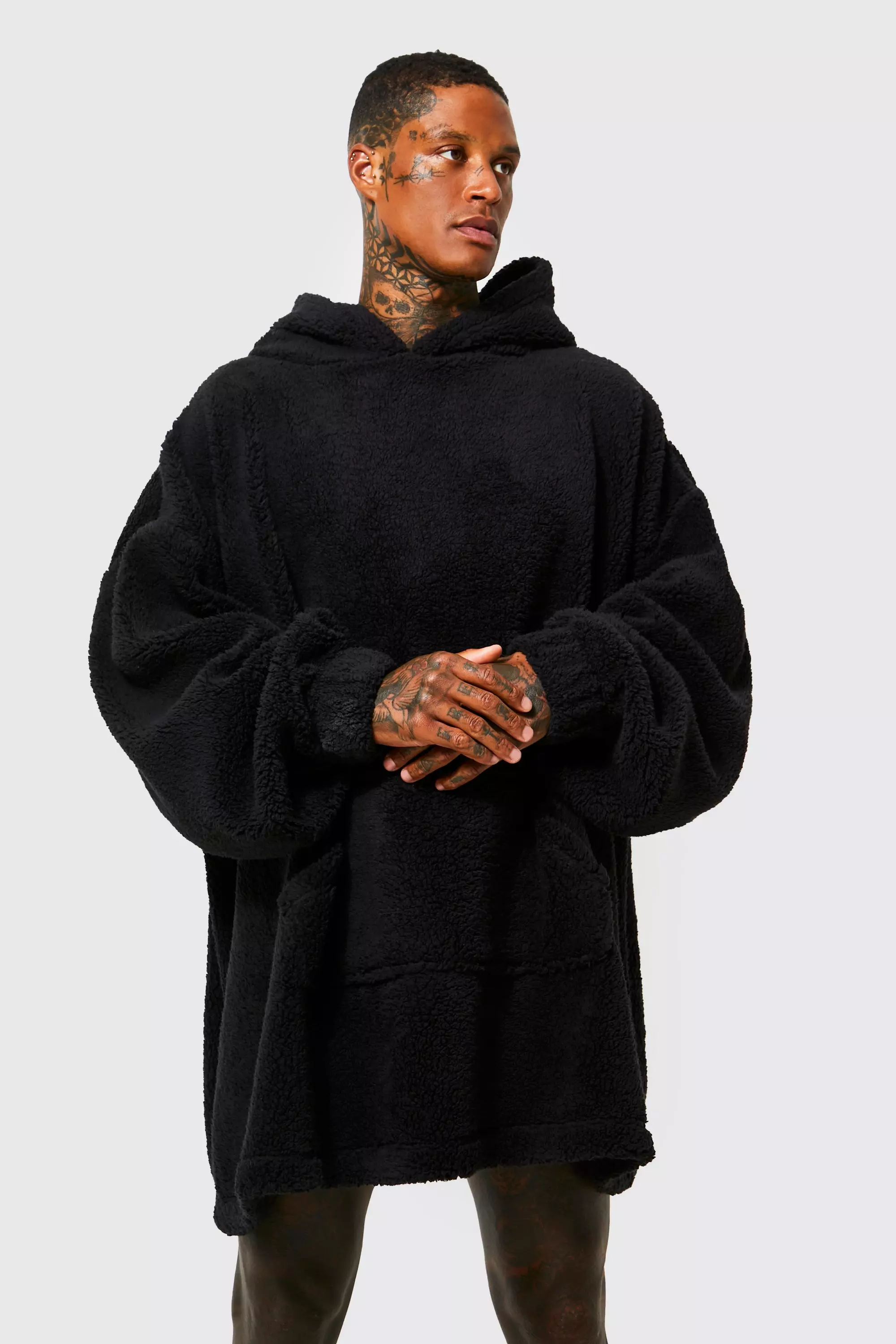 Extreme Oversized Hoodie, Black autre image