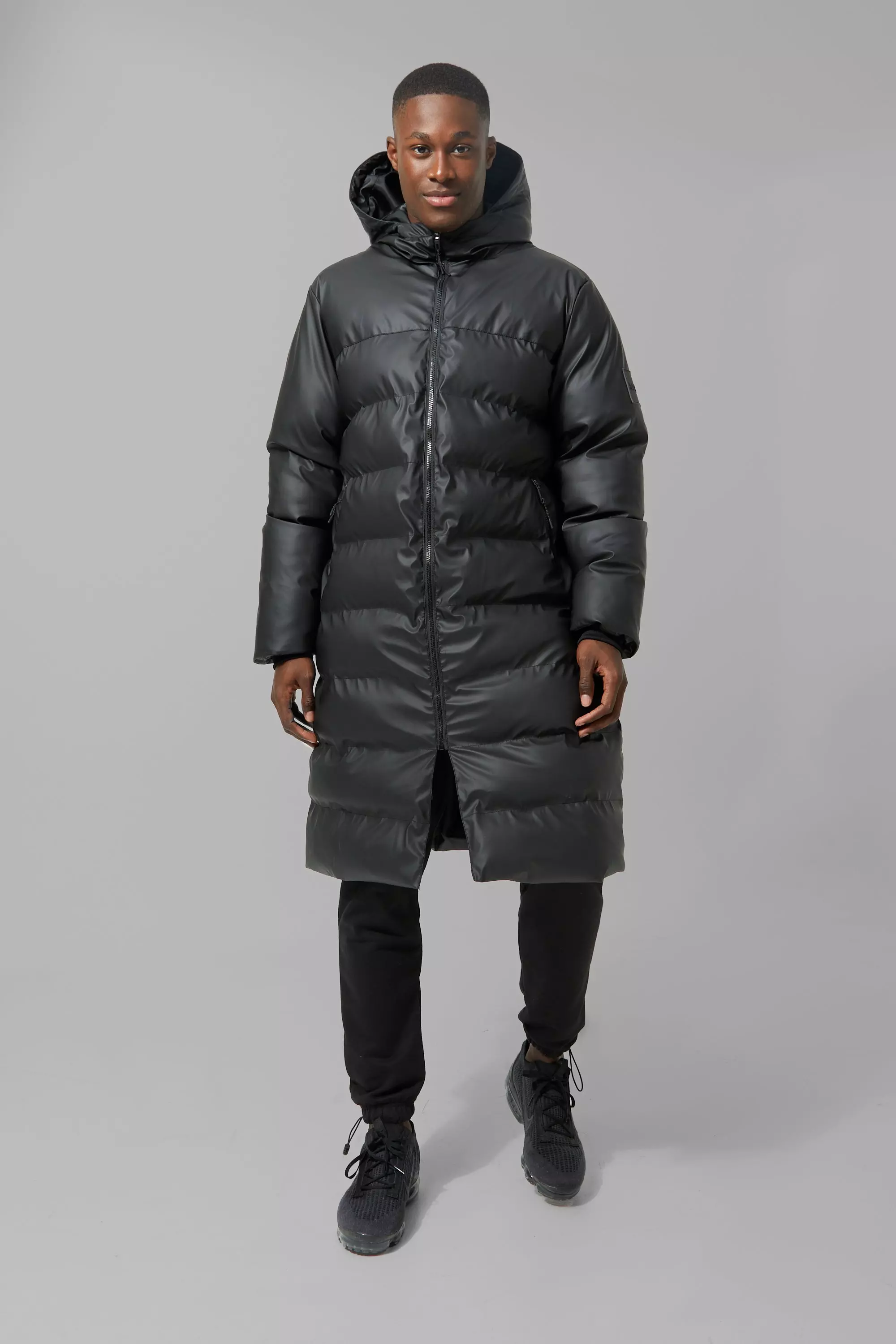 Longline puffer coat mens online