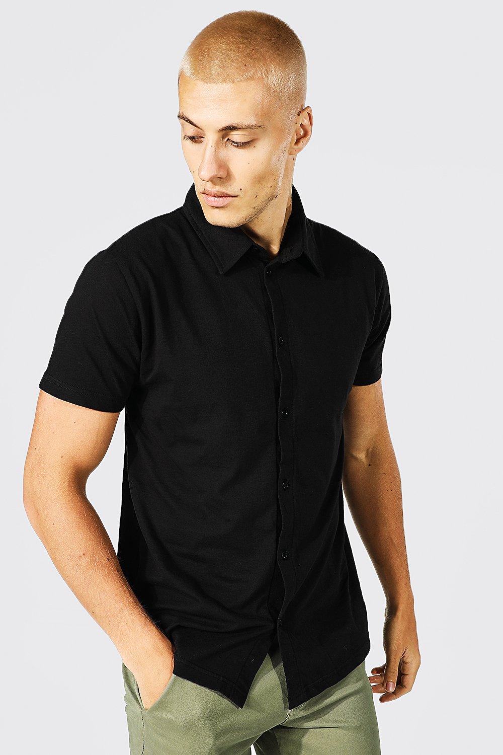 Black Shirts For Men  Black Dress & Button Down Shirts