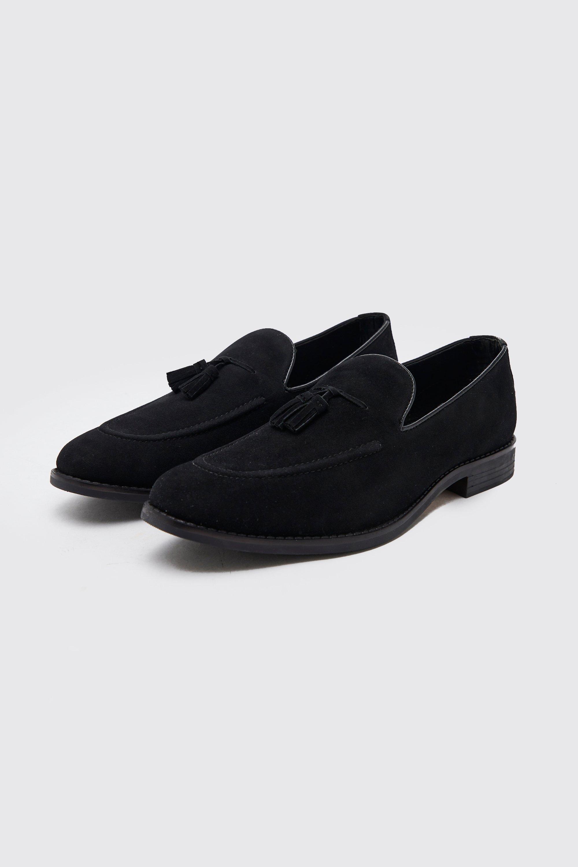 Faux Suede Tassel Loafer | boohooMAN USA
