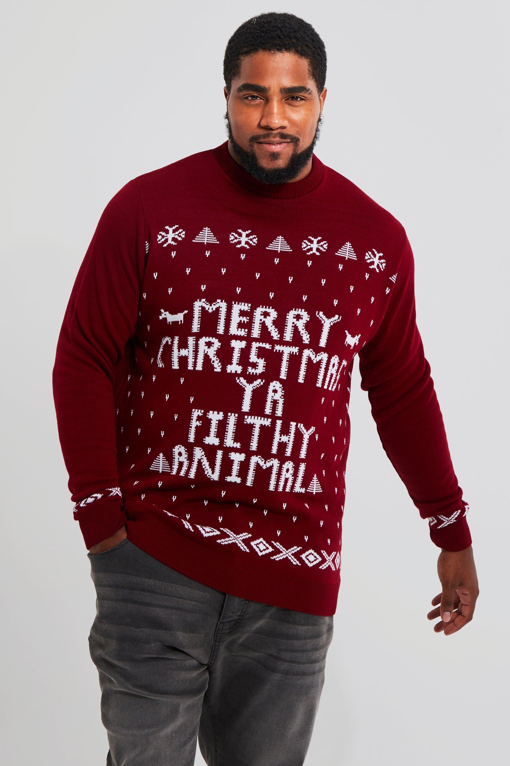 Menschristmas jumpers clearance