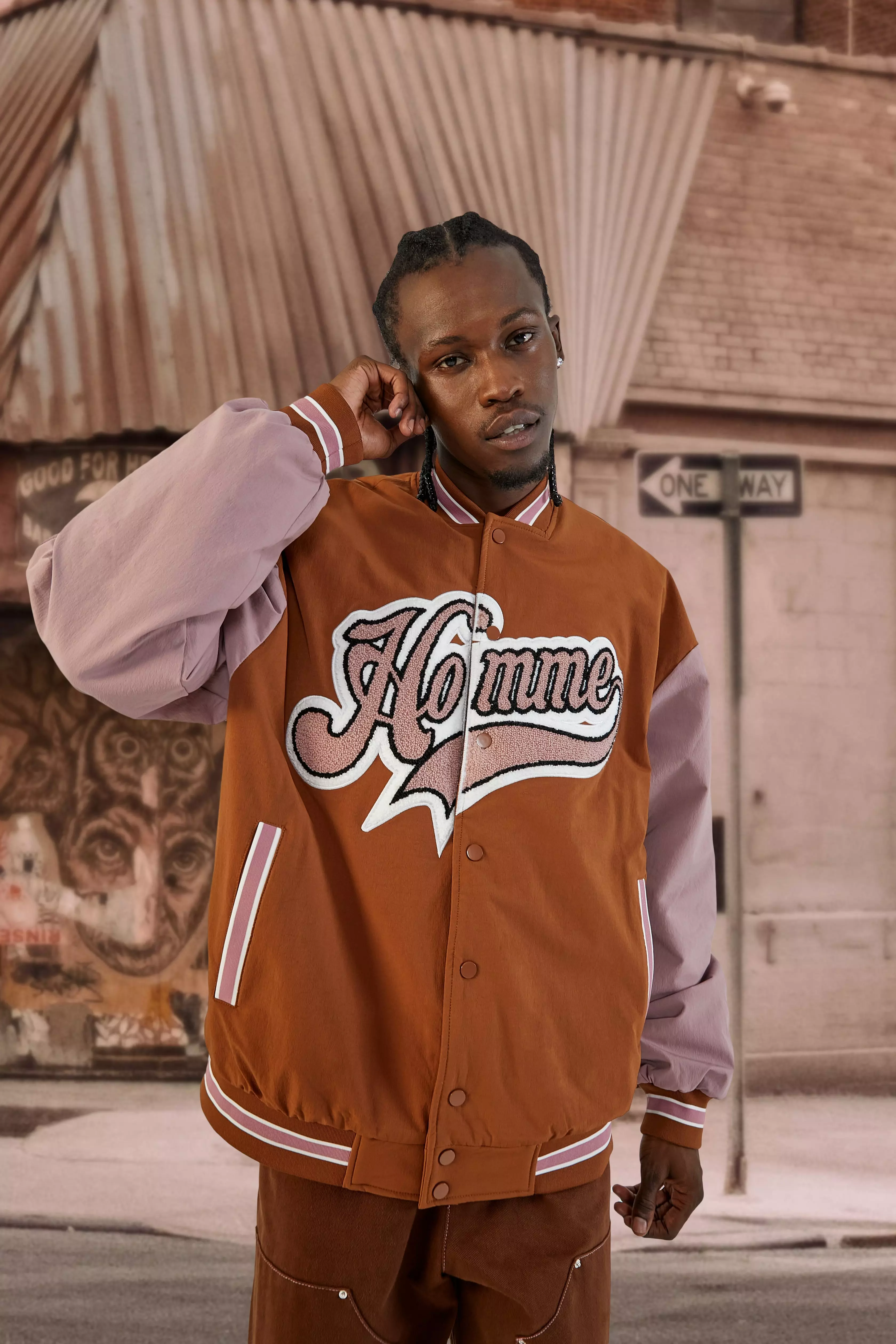 Boohooman mens jackets best sale