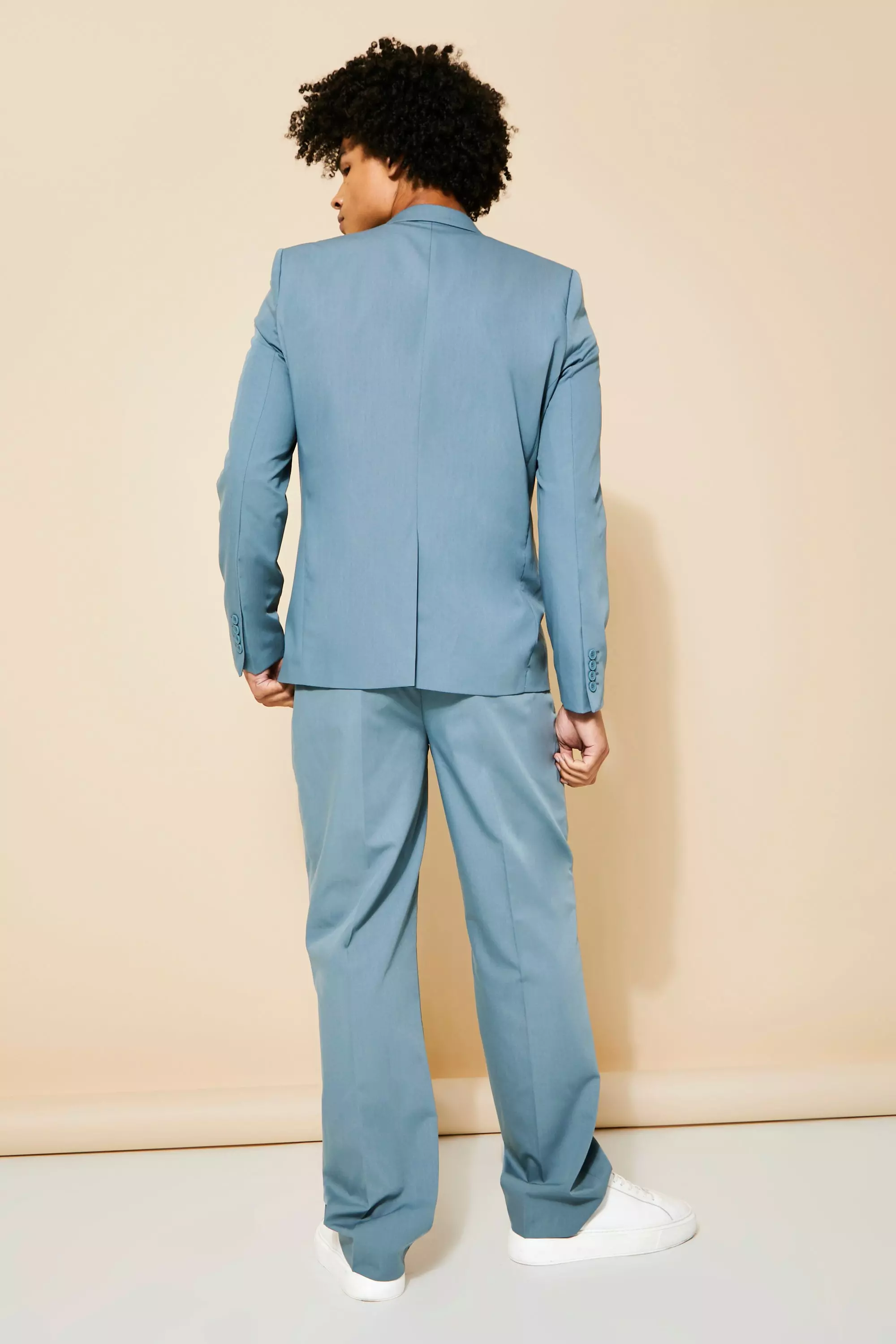 Lockere Anzugjacke, Teal alternatives Bild