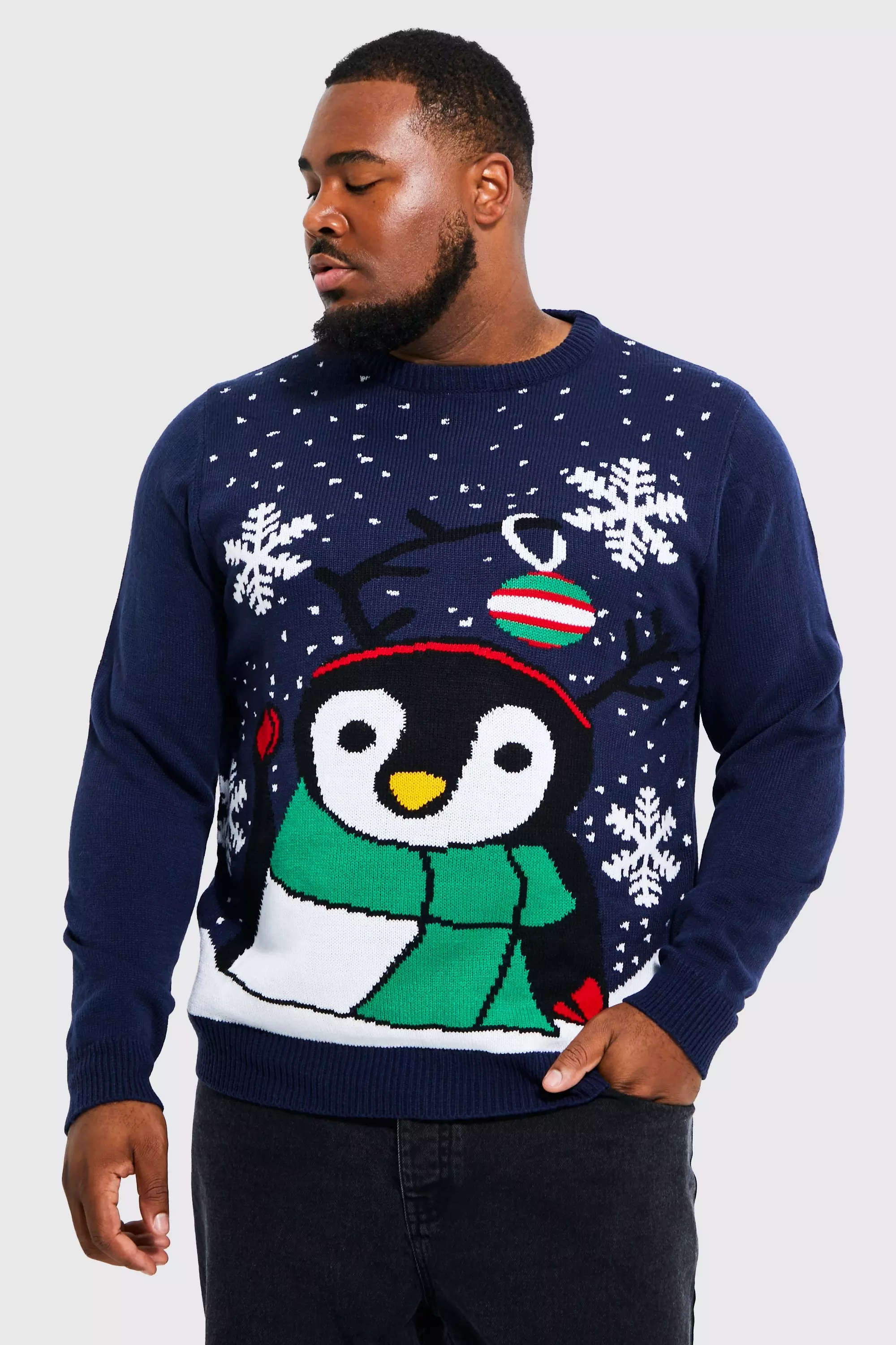 Penguin crew neck jumper hotsell