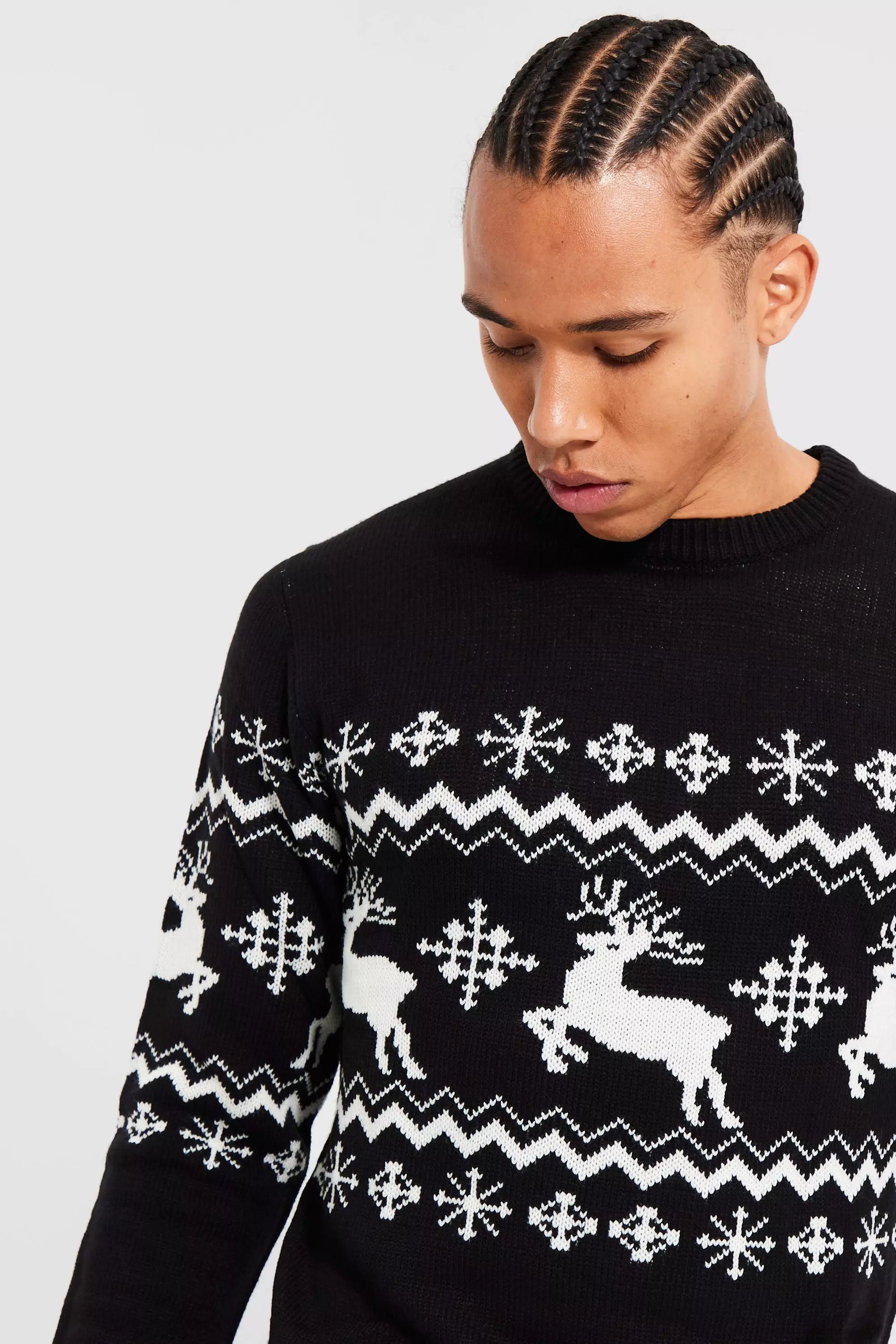 Reindeer xmas jumper clearance