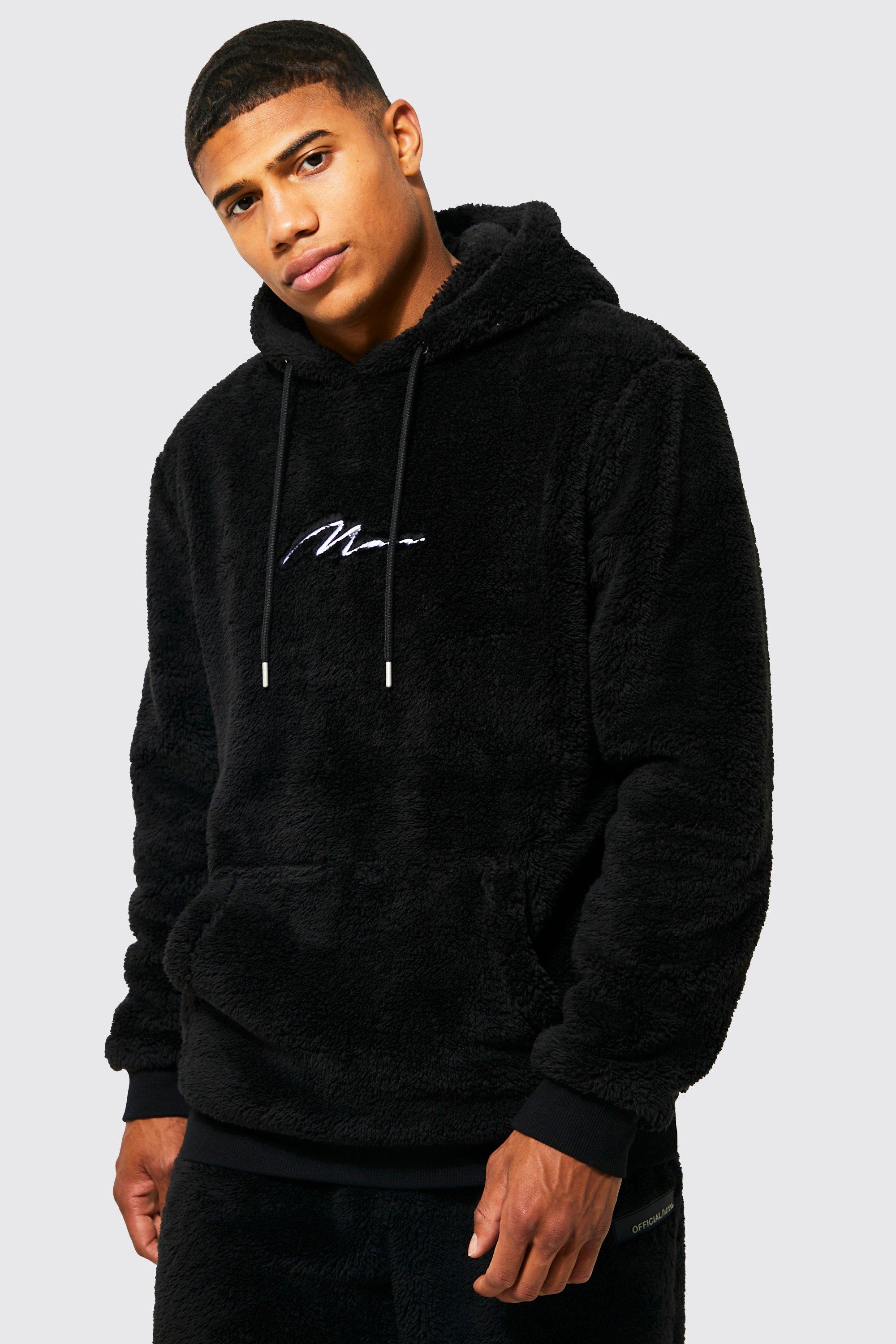 Boohooman hot sale signature hoodie