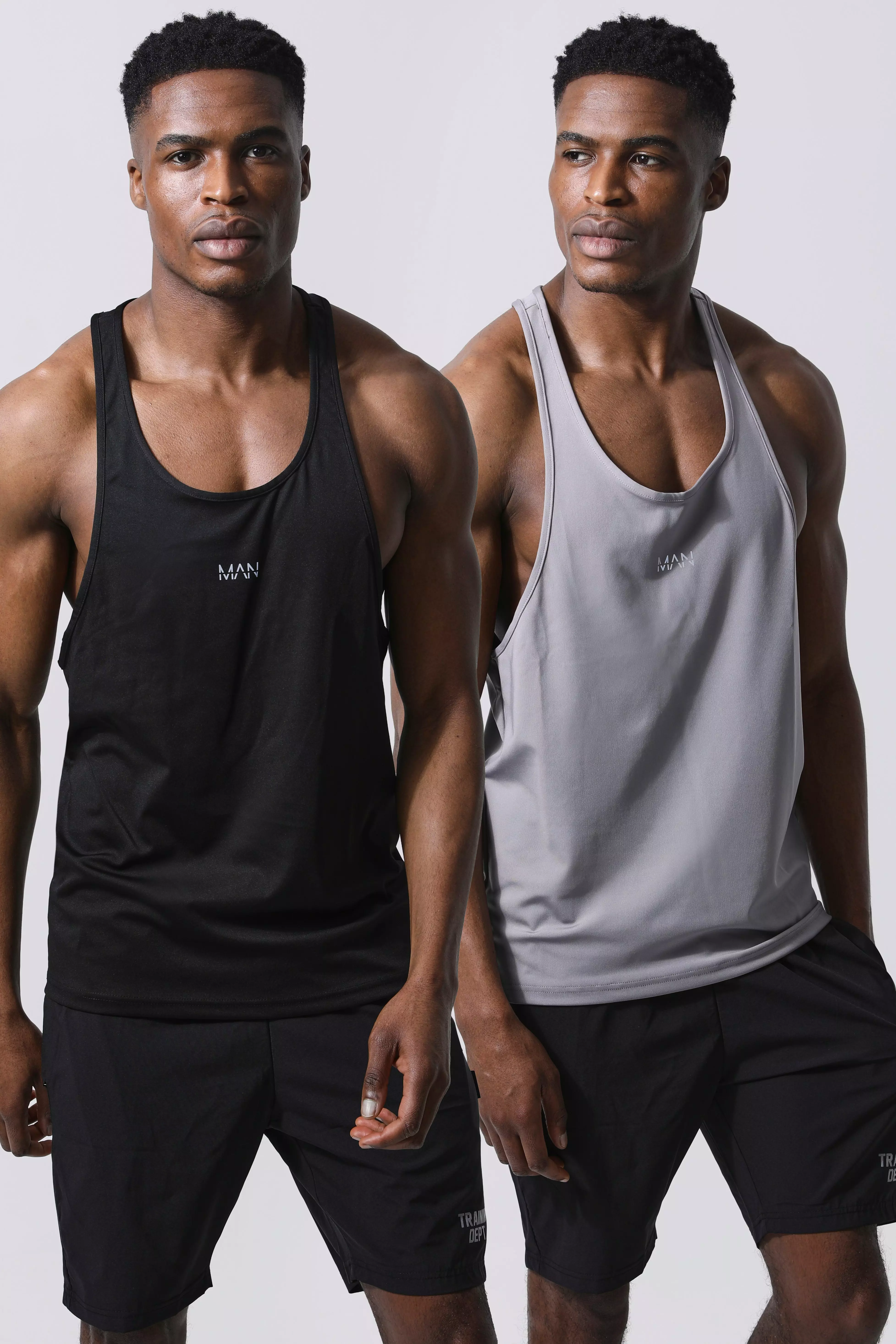 Multi Man Active 2 Pack Stringer Vest