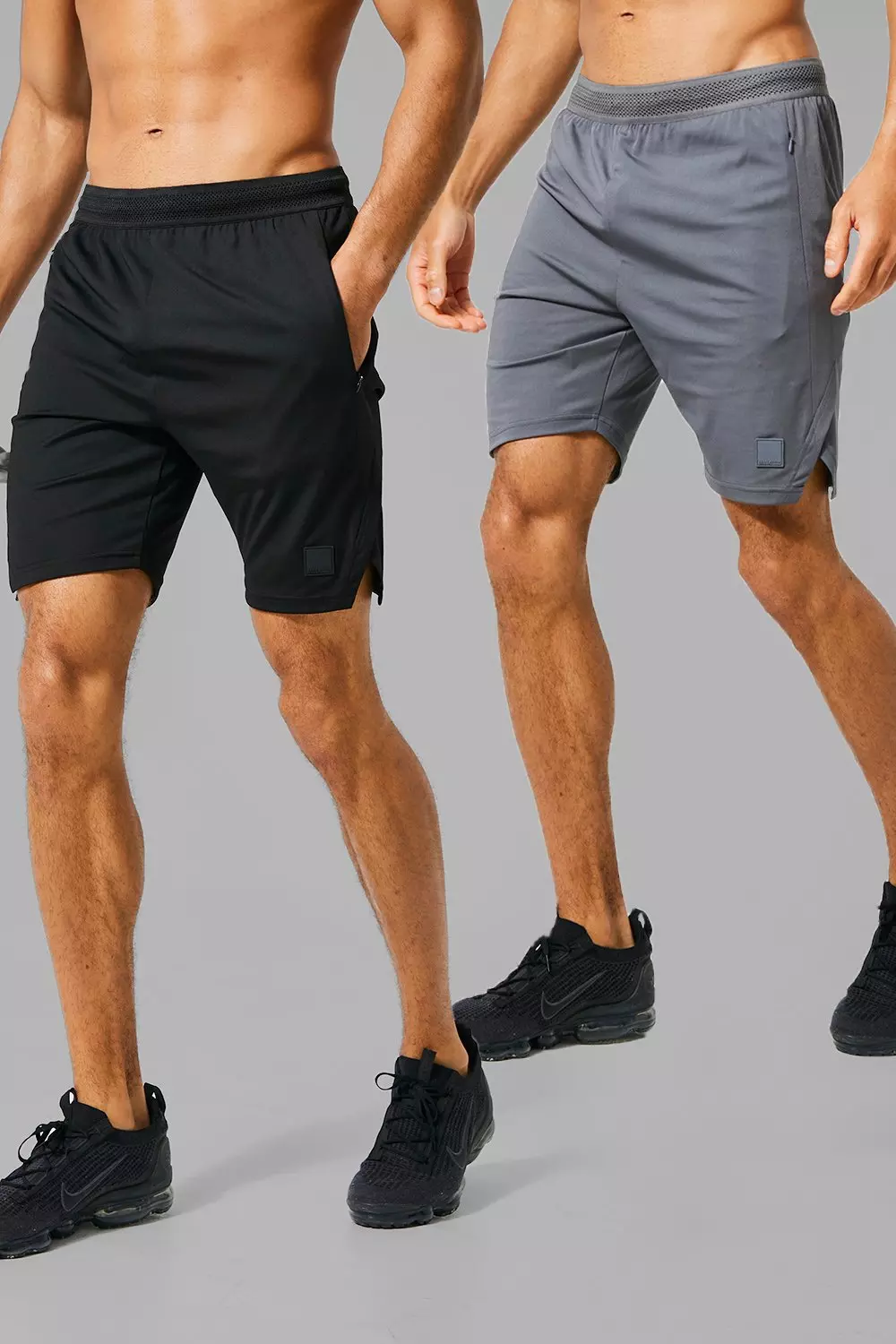 Man Active 2 Pack 7inch Performance Shorts Multi
