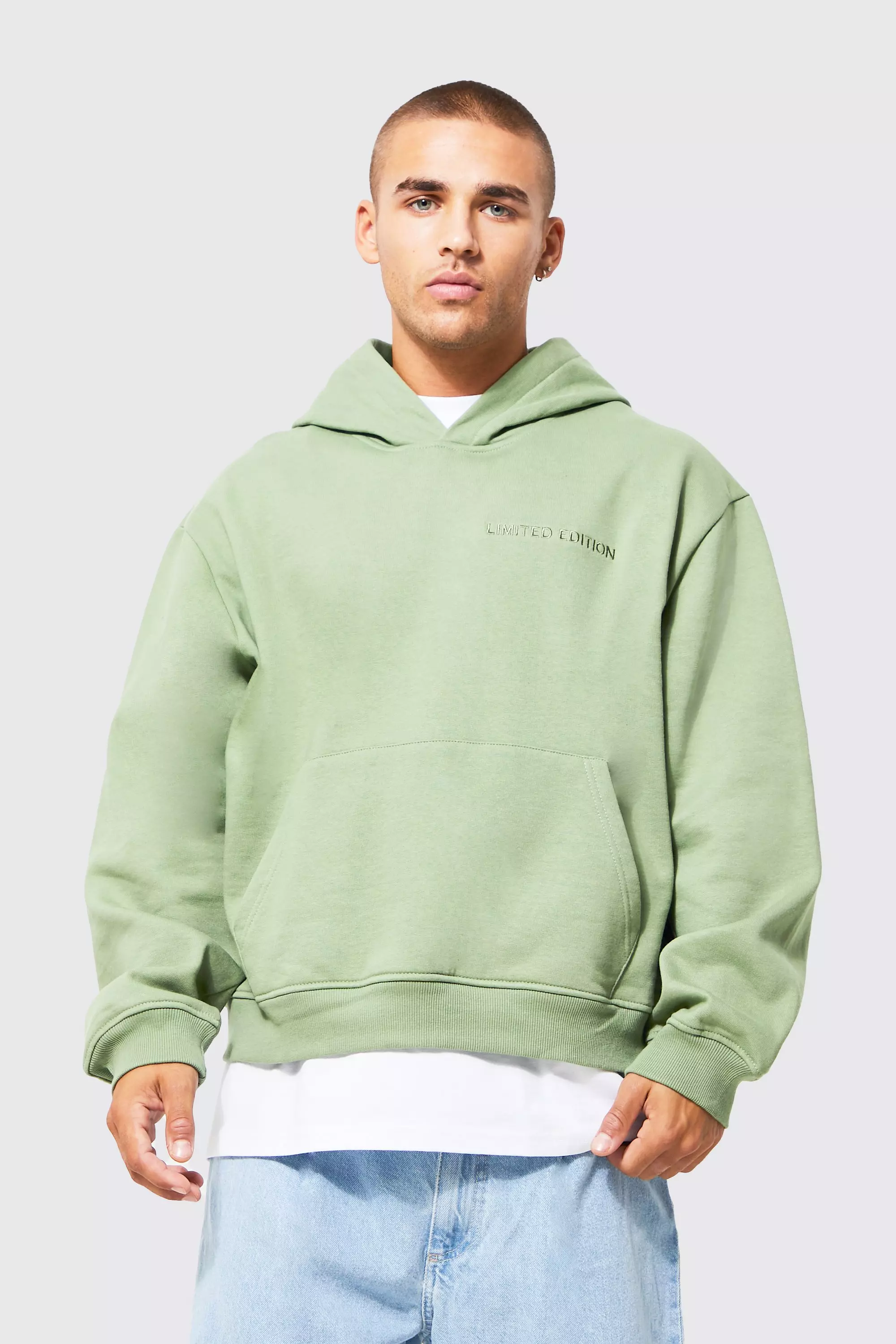 Oversized boxy hoodie sale