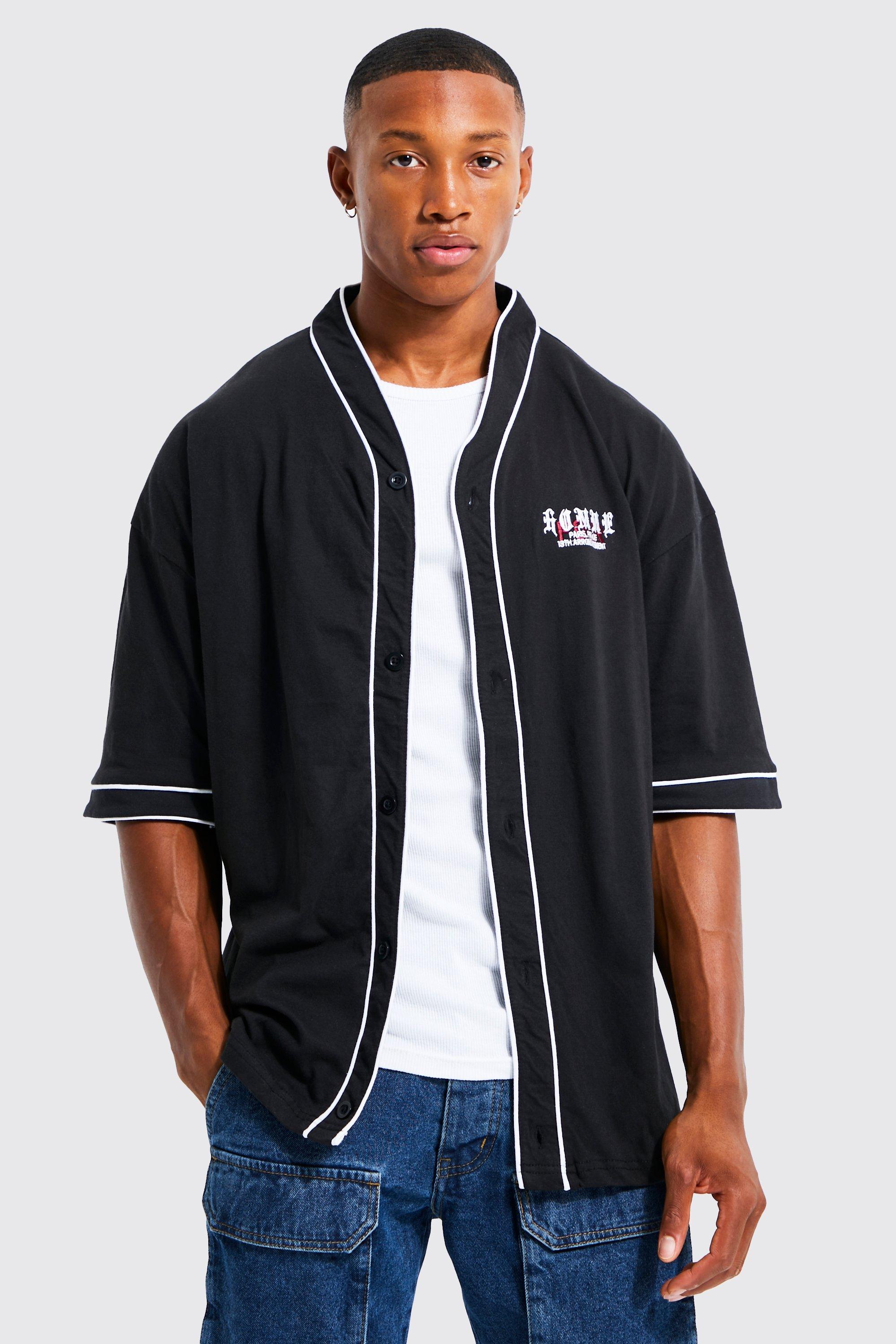 Oversized New York Jersey Baseball Shirt