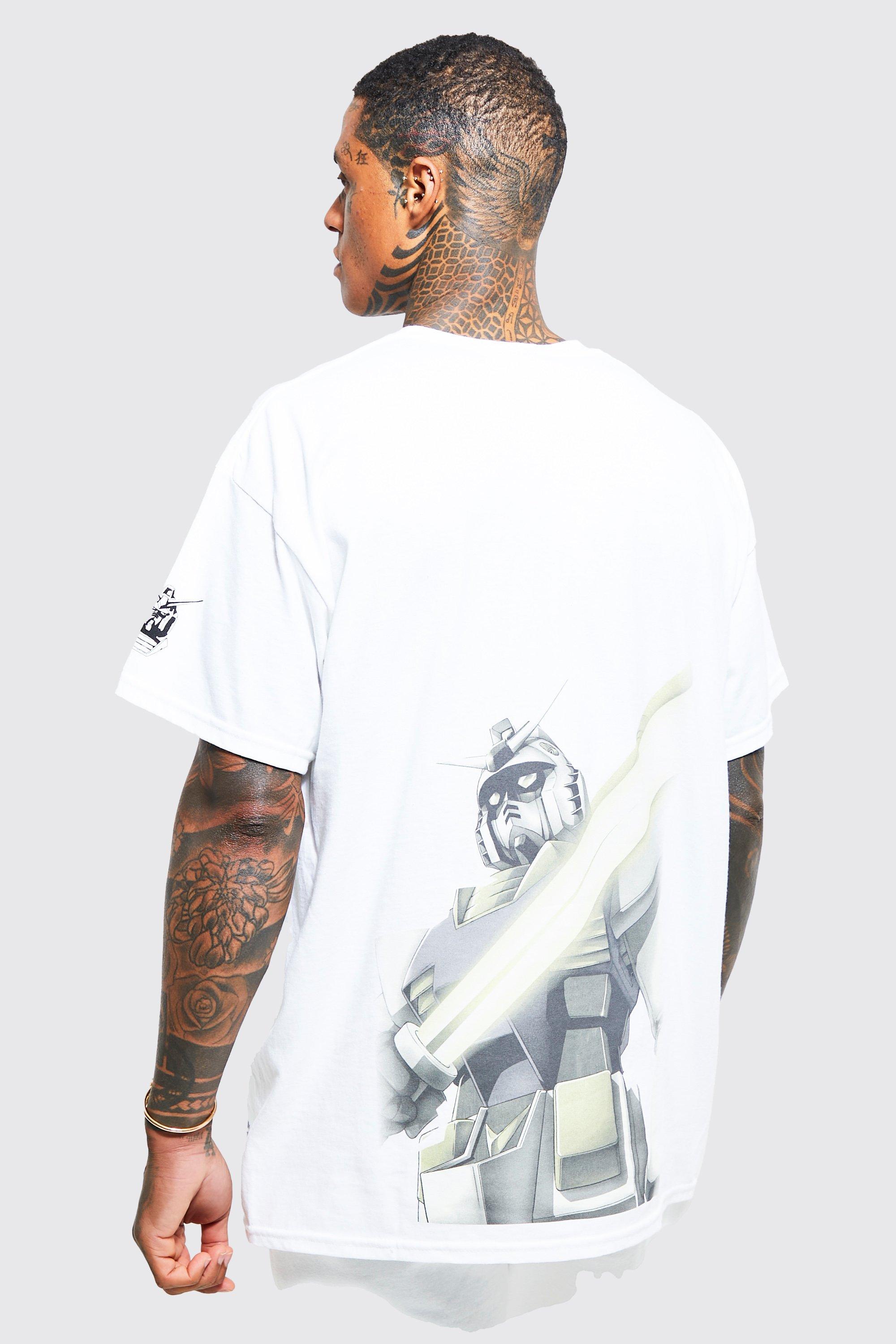 boohooMAN Mens Oversized Basketball Graphic T-Shirt - White XS