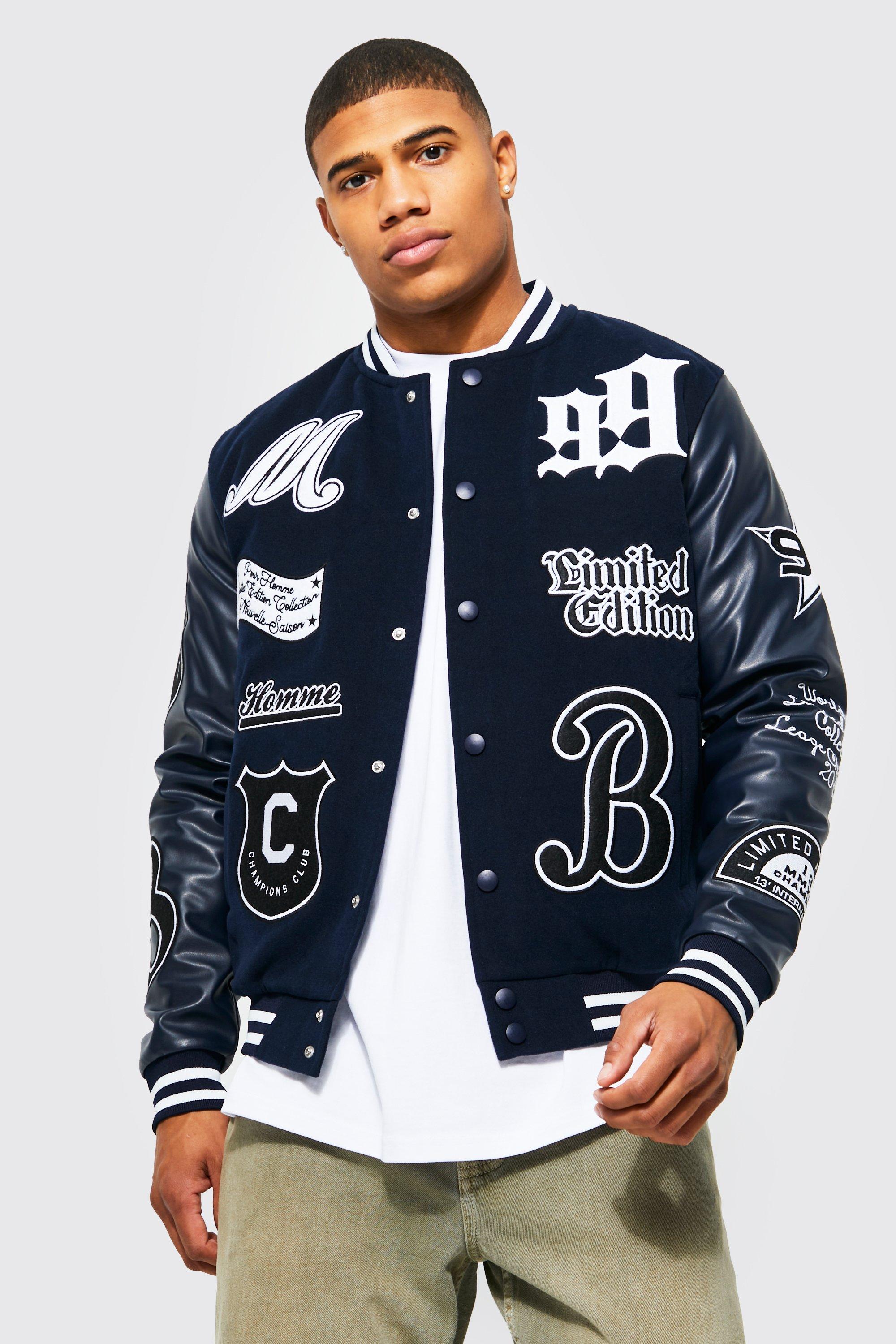 Bootneck Boys Club Varsity Jacket – Blur Apparel UK