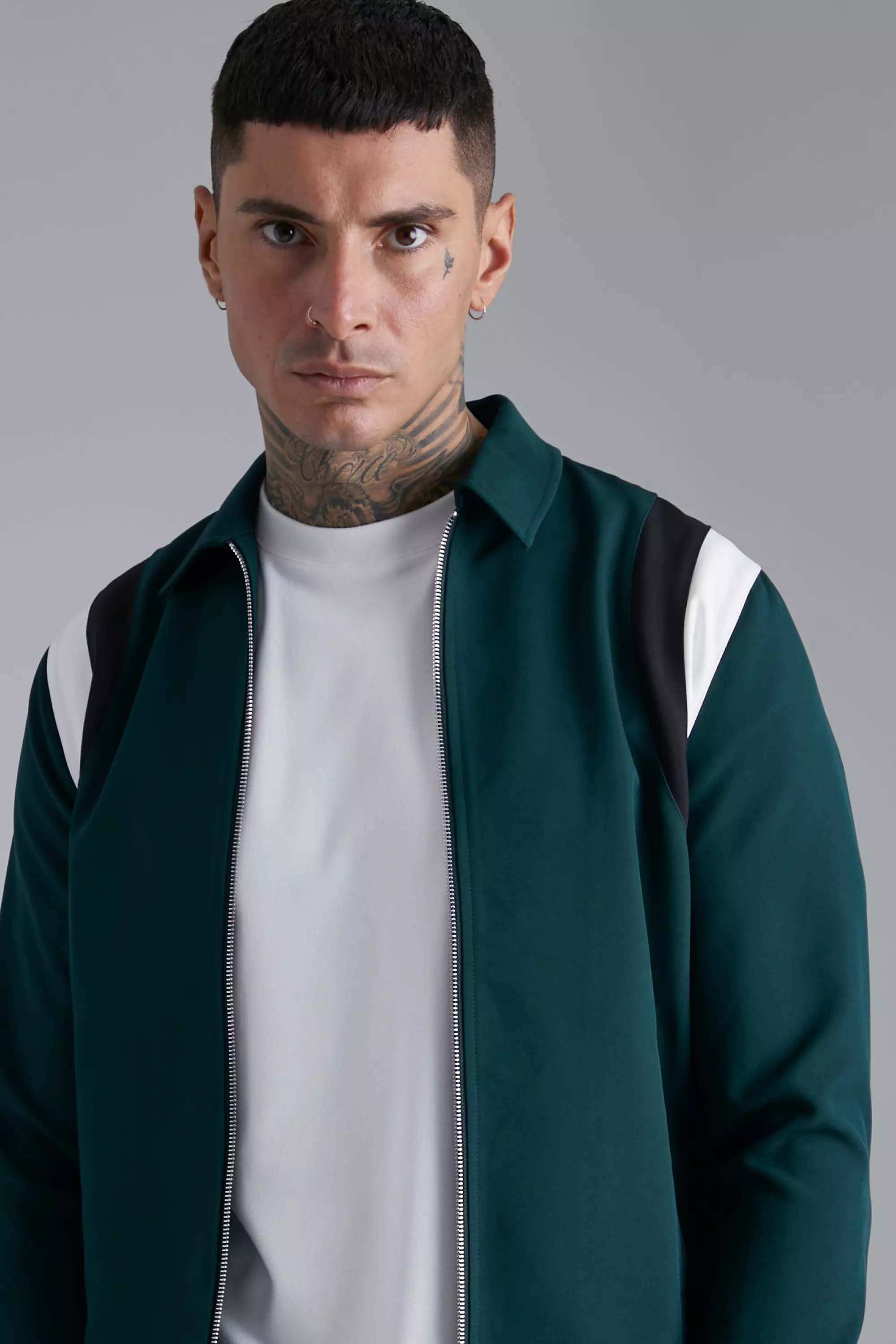 Bomberjacke mit Kragen, Green alternatives Bild