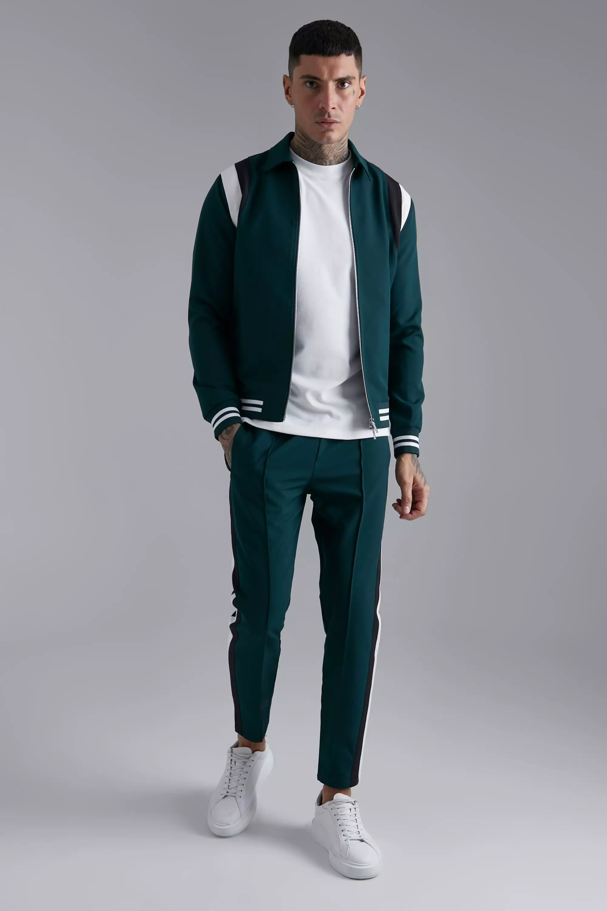 Bomberjacke mit Kragen, Green alternatives Bild