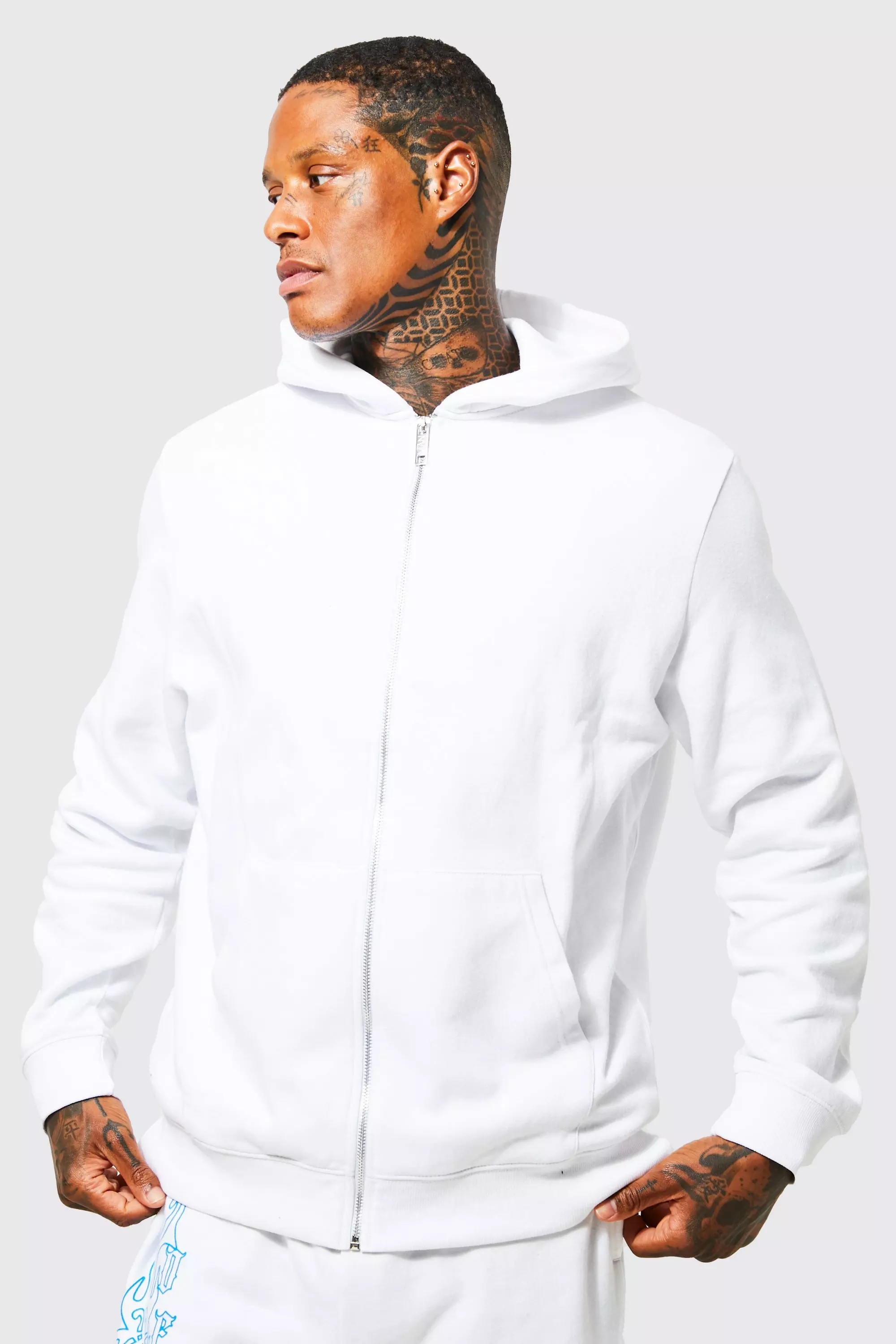 Lightweight zip through hoodie clearance