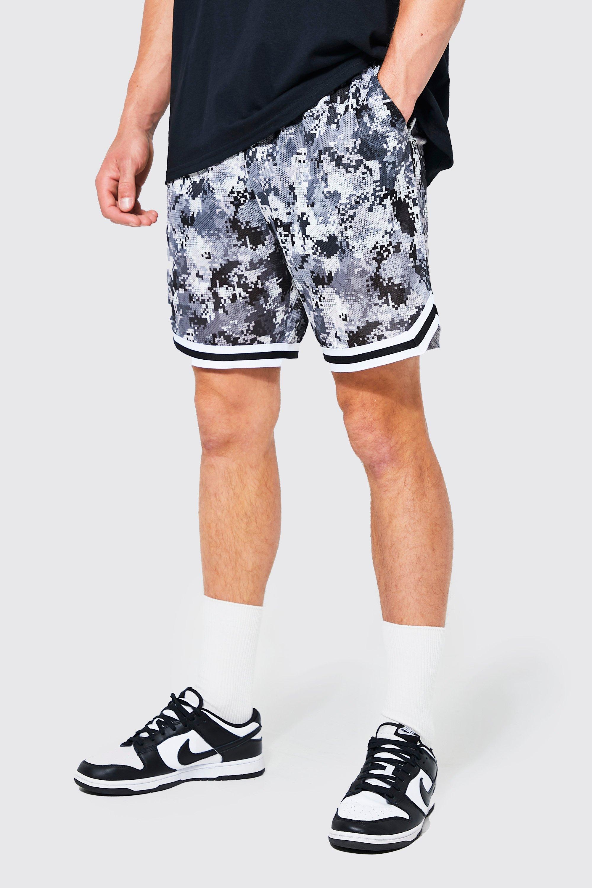 Camo Mesh BasketBall Shorts, Buy Mens Sports Shorts