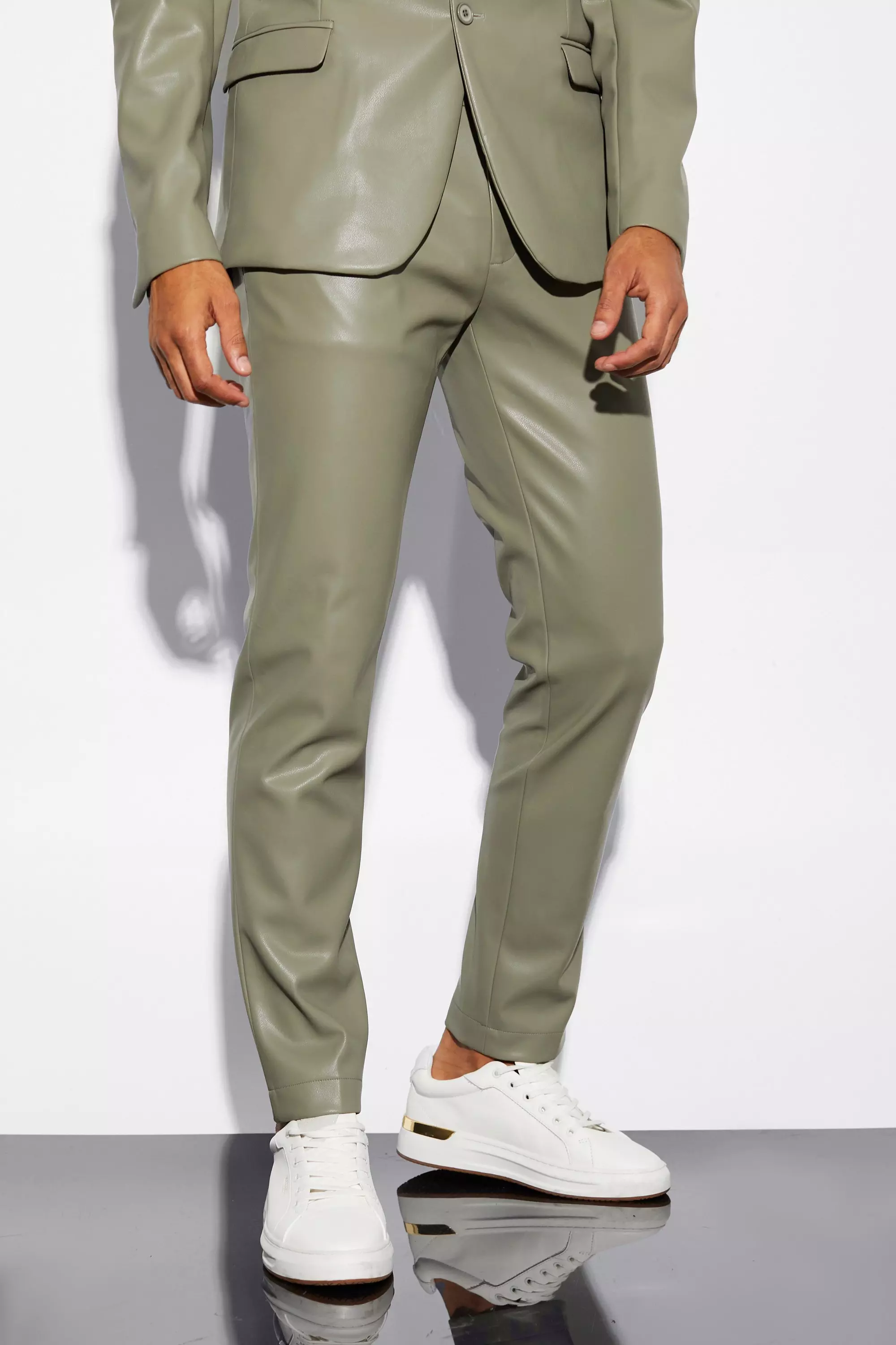 Mens khaki outlet suit jacket