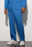 Marine blue Relaxed Fit Suit Pants