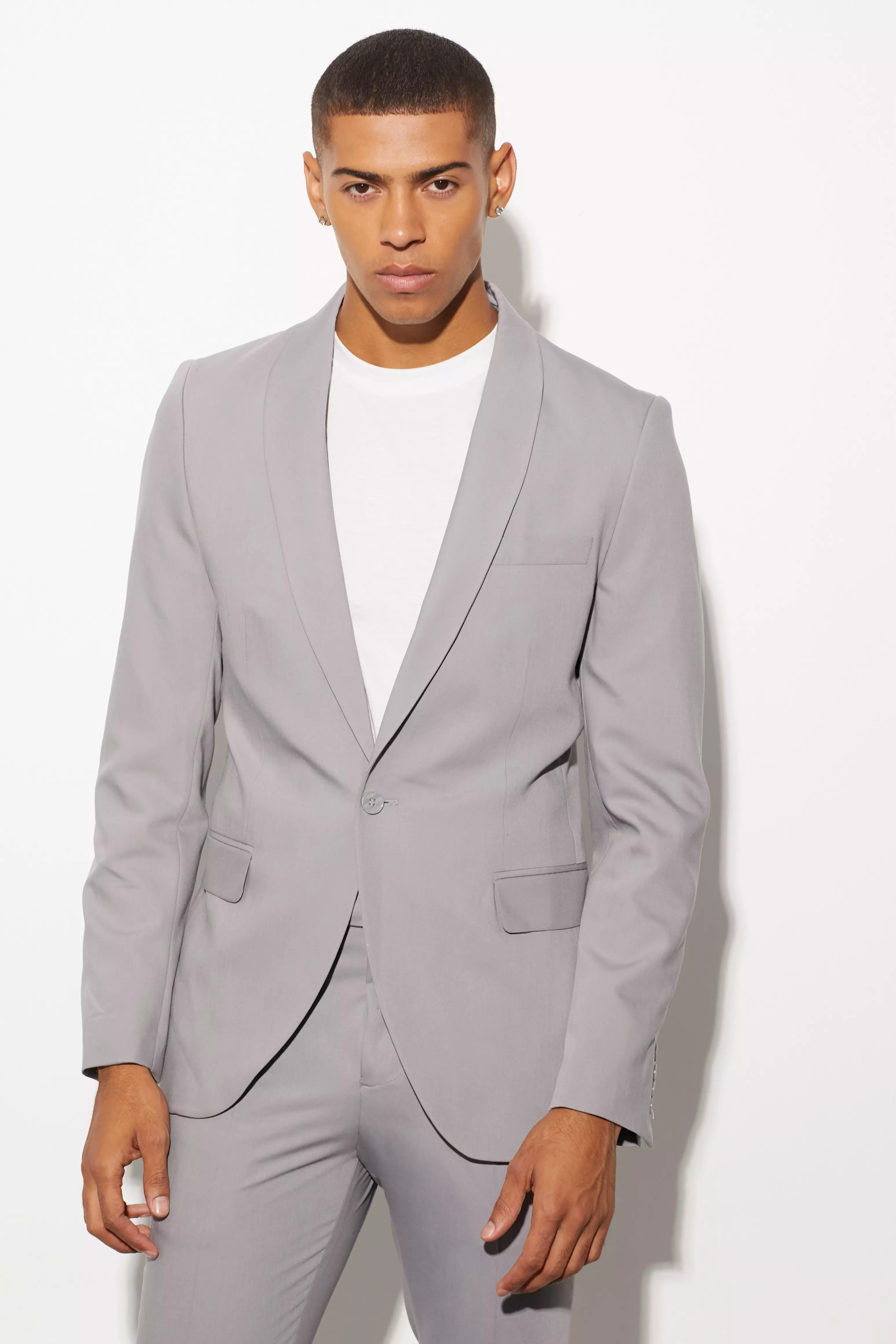 Thin sales lapel suit