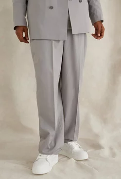 Relaxed Fit Tailored Trouser grey