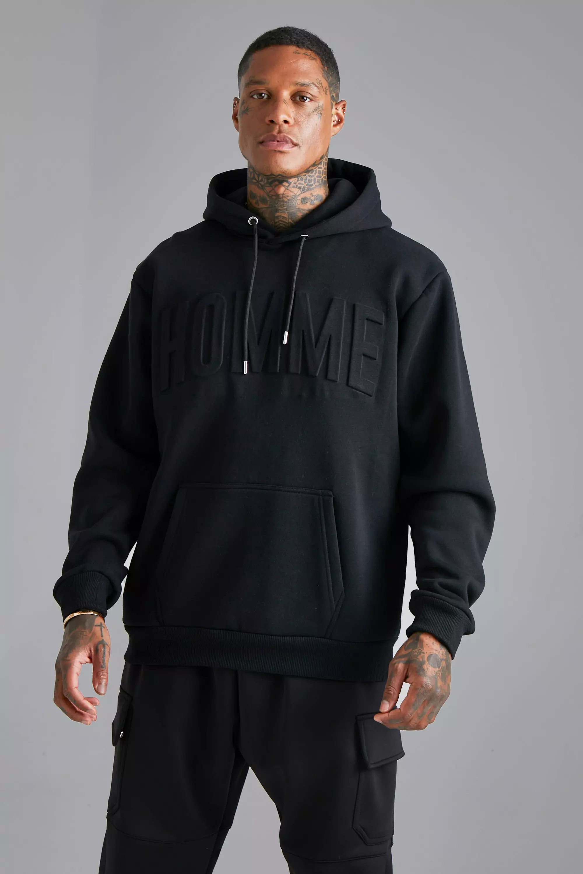 Sweat capuche oversize homme sale