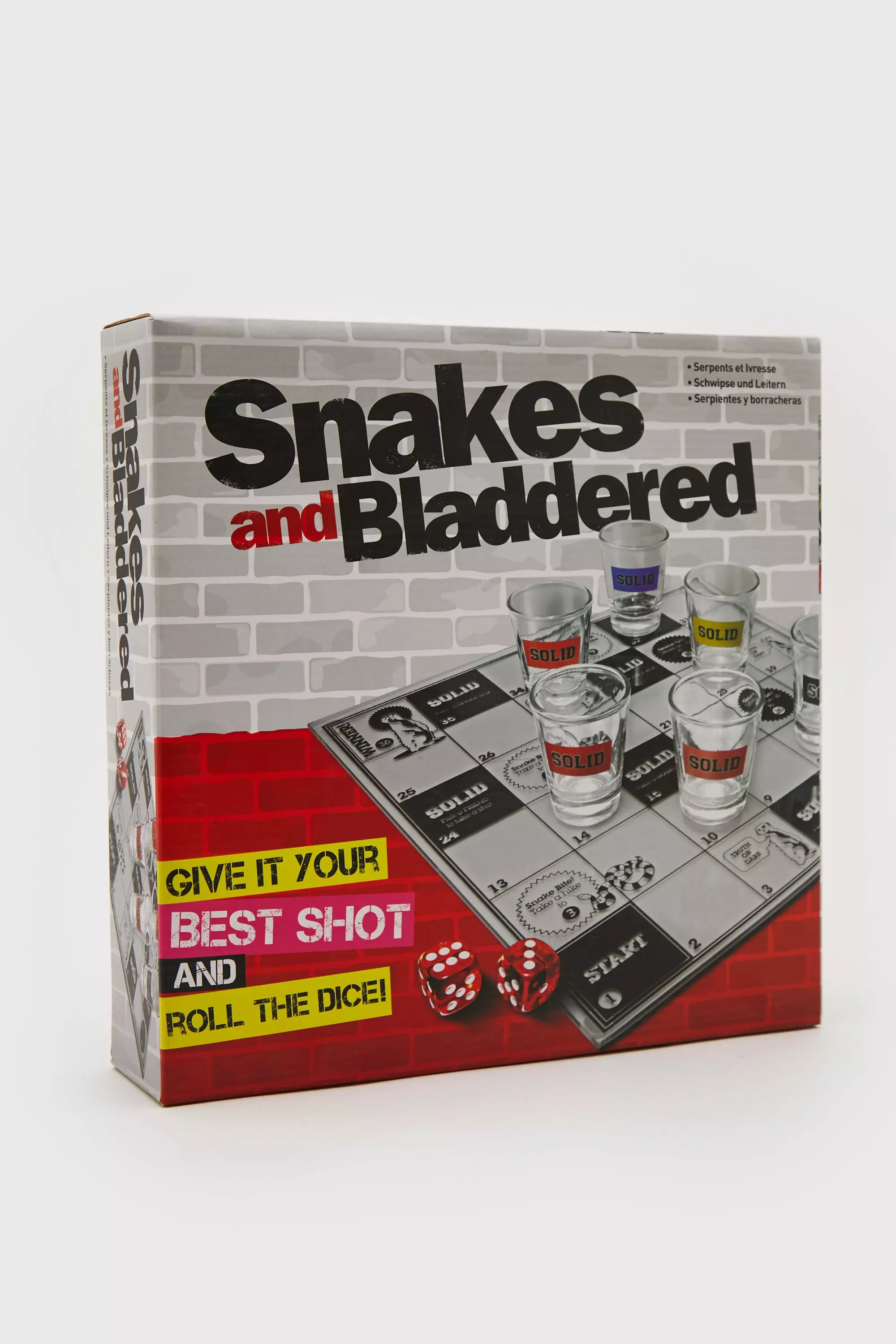 Clear Snakes And Bladdered Drinking Game alternative image